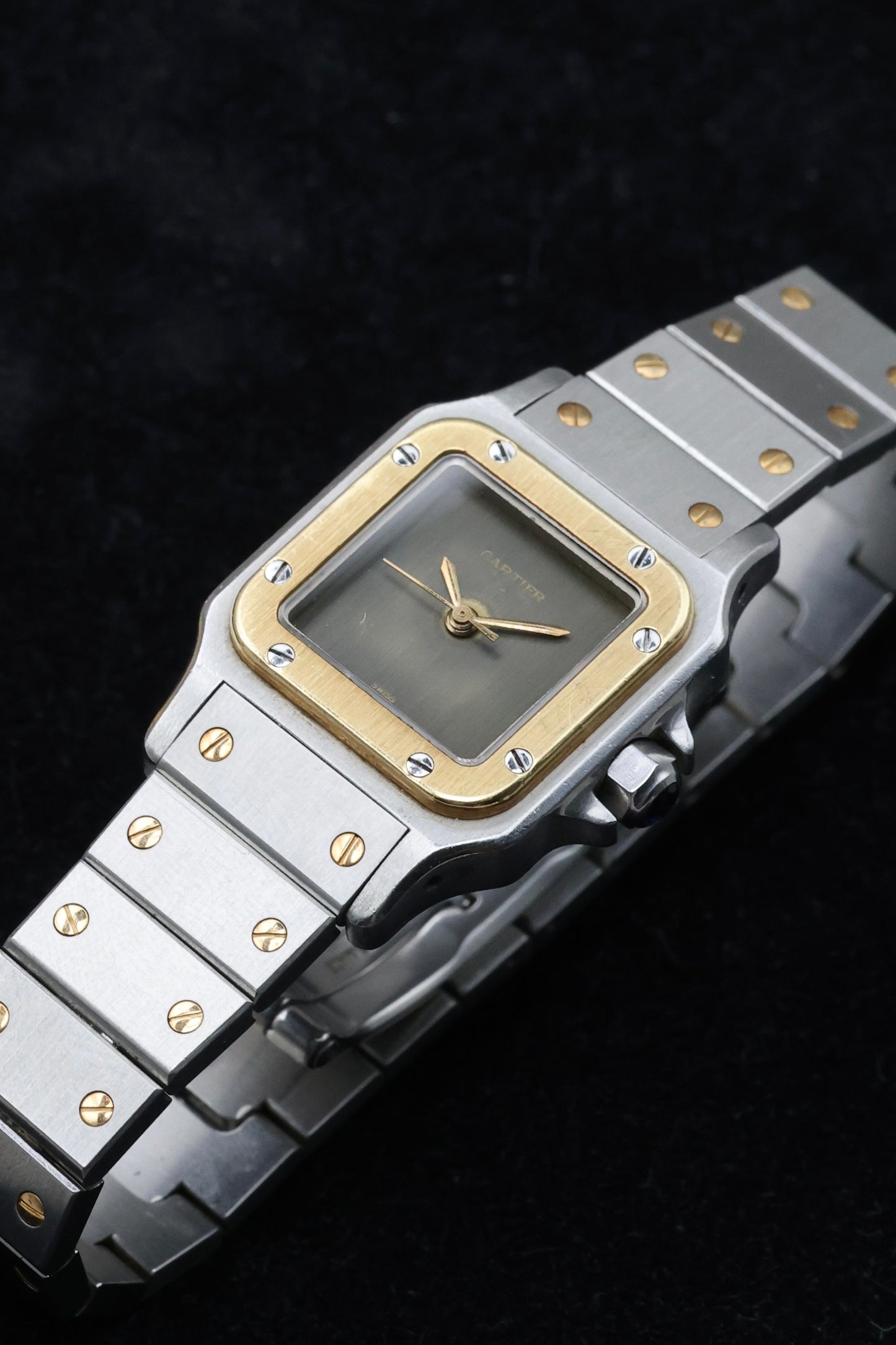 Cartier Santos Carrée 24 | Slate dial