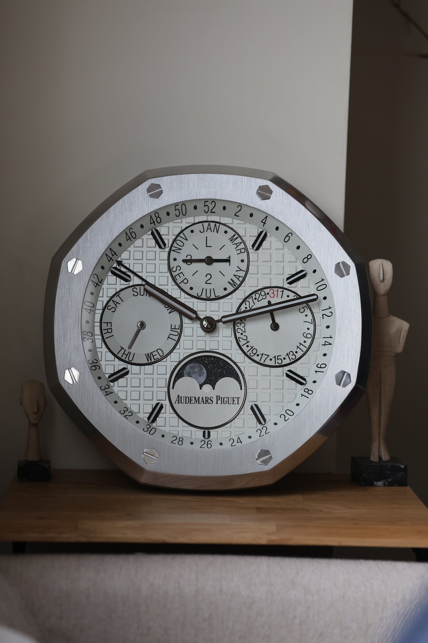 AP Royal Oak Perpetual Calendar Wall Clock