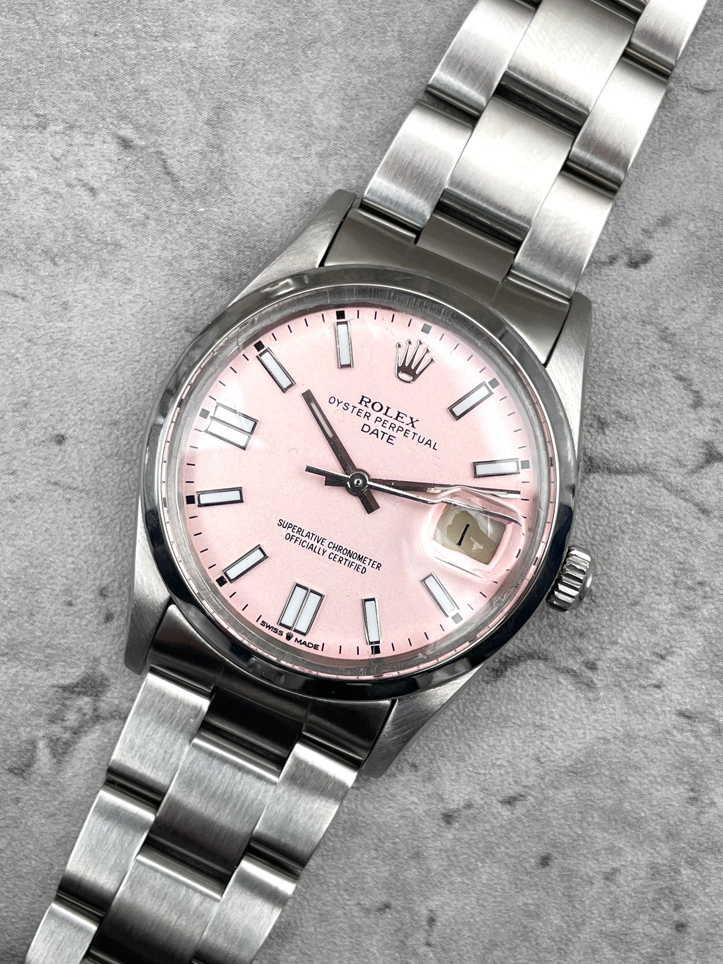Rolex Oyster Perpetual Date 15000 | Custom Dial