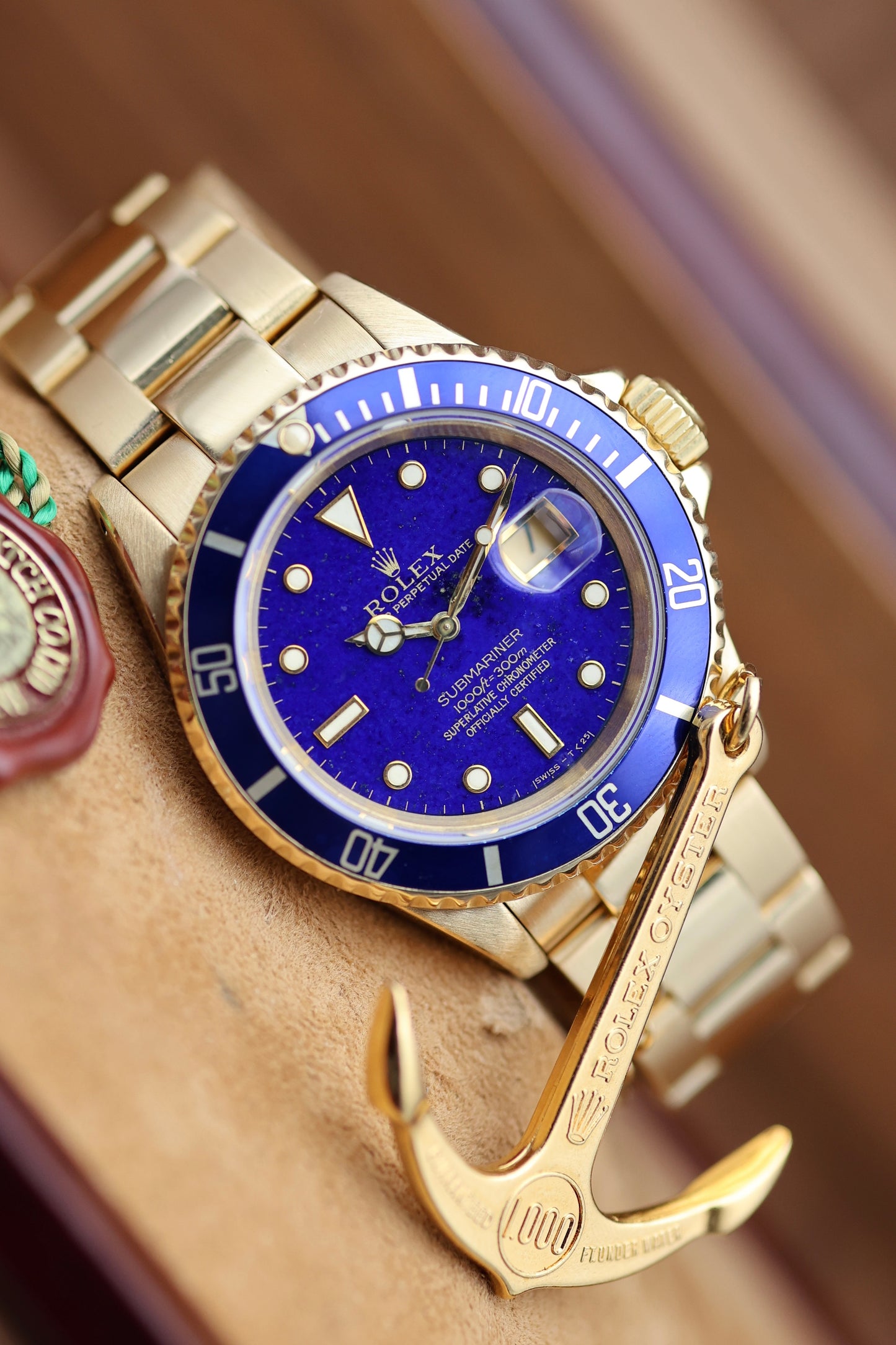 Rolex Submariner 16618 Lapis Lazuli