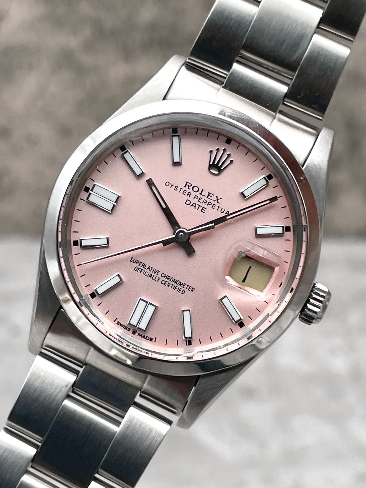 Rolex Oyster Perpetual Date 15000 | Custom Dial