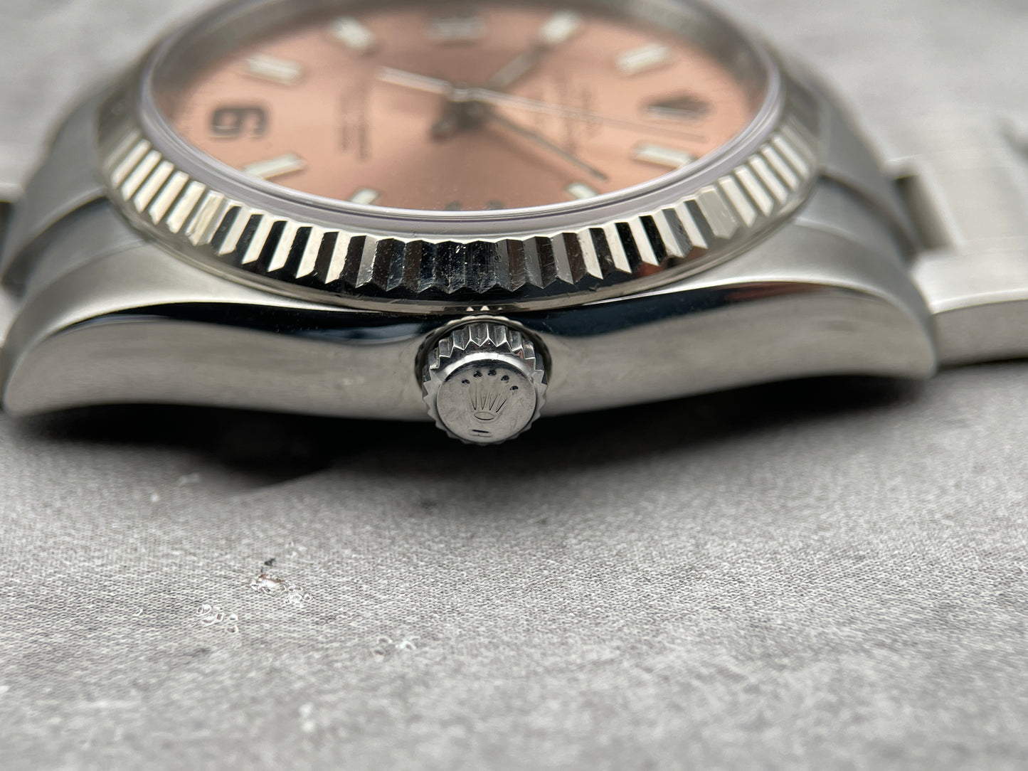 Rolex Airking 114234 | Pink Dial
