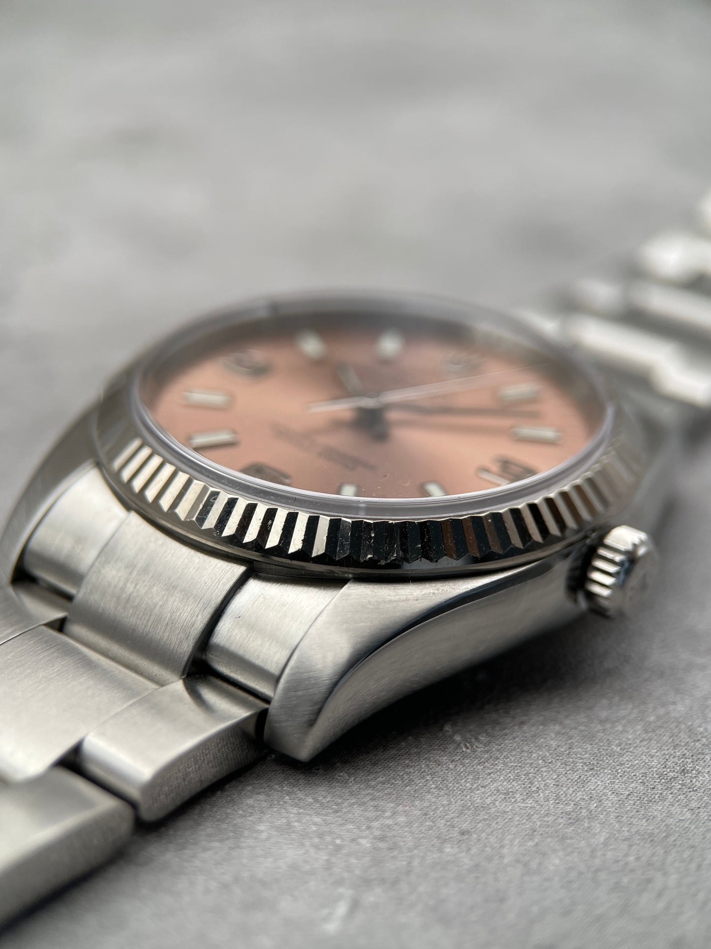 Rolex Airking 114234 | Pink Dial