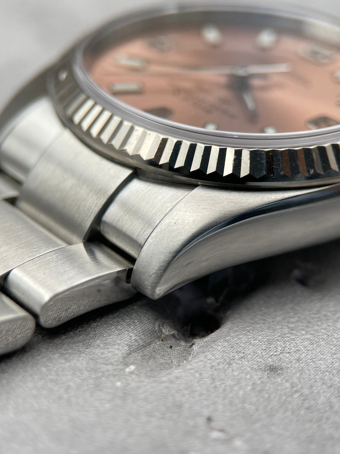 Rolex Airking 114234 | Pink Dial