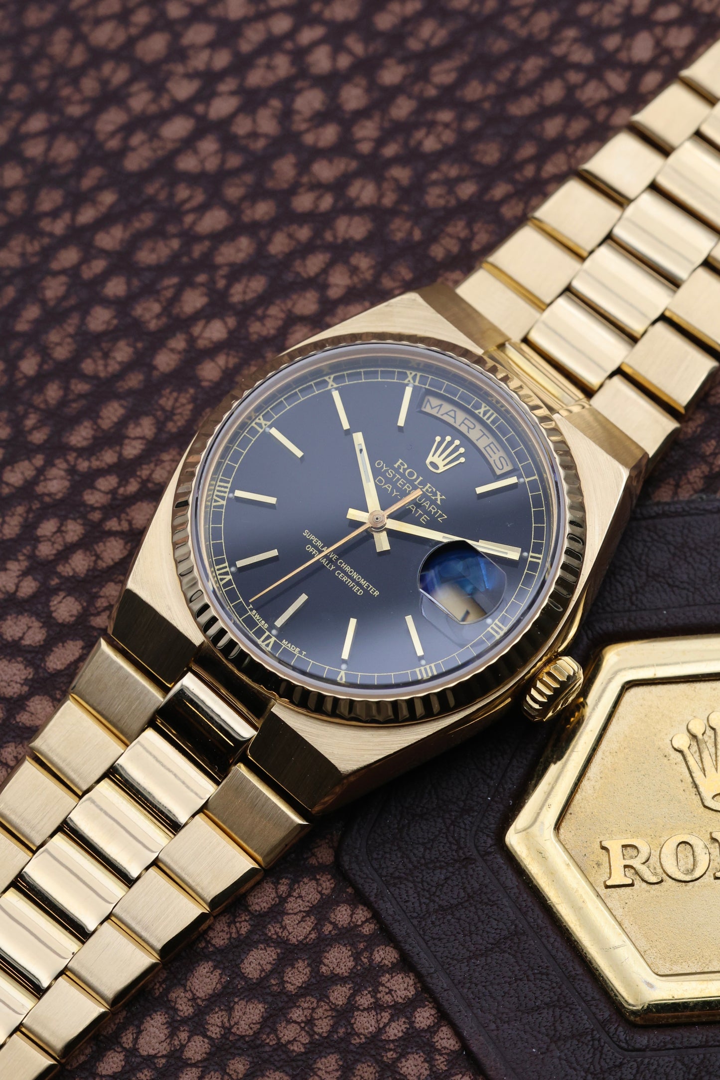Rolex Day-date Oysterquartz 19018 | Full Set 1986