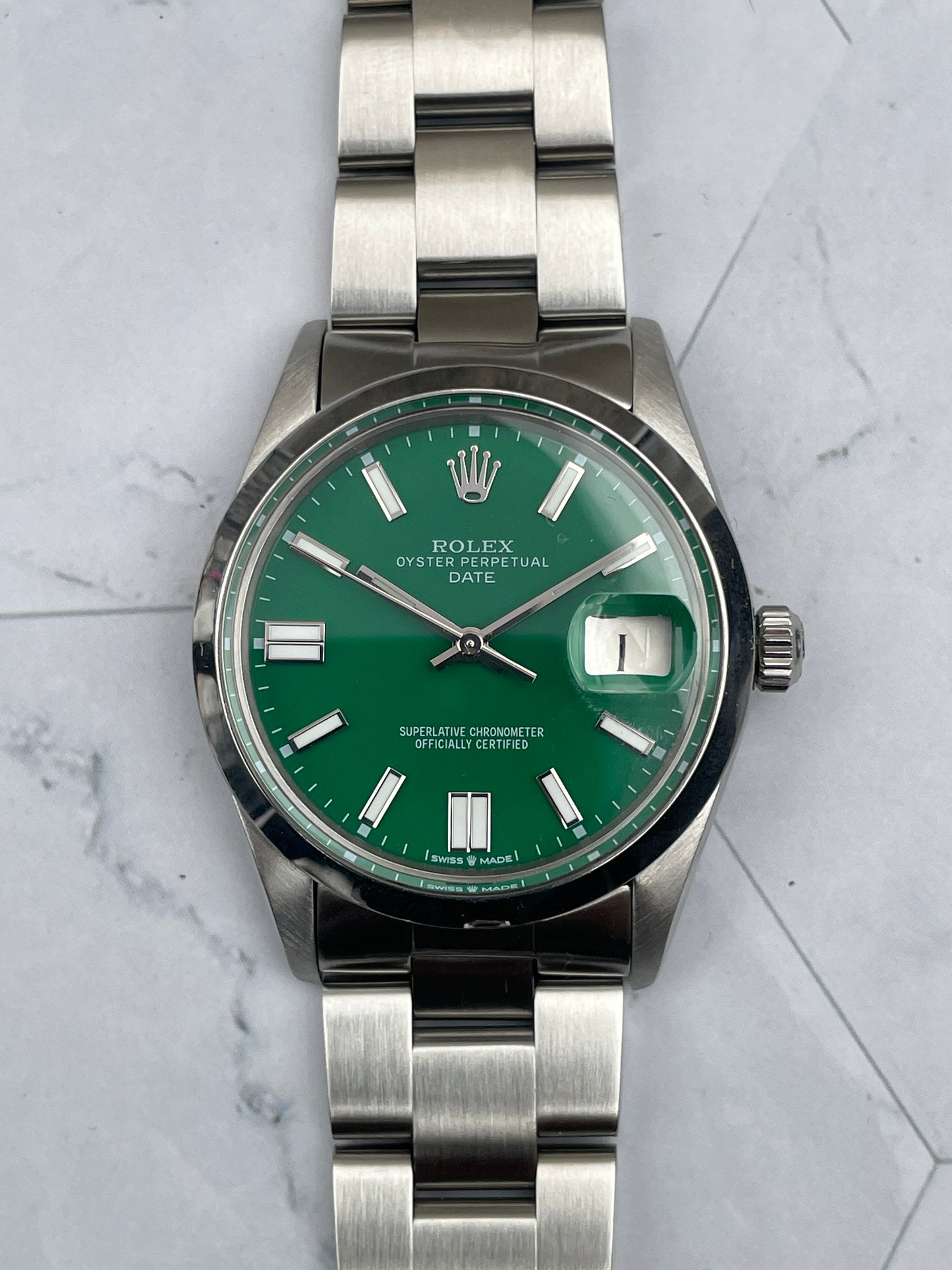 Rolex Oyster Perpetual Date 15000 | Custom Dial