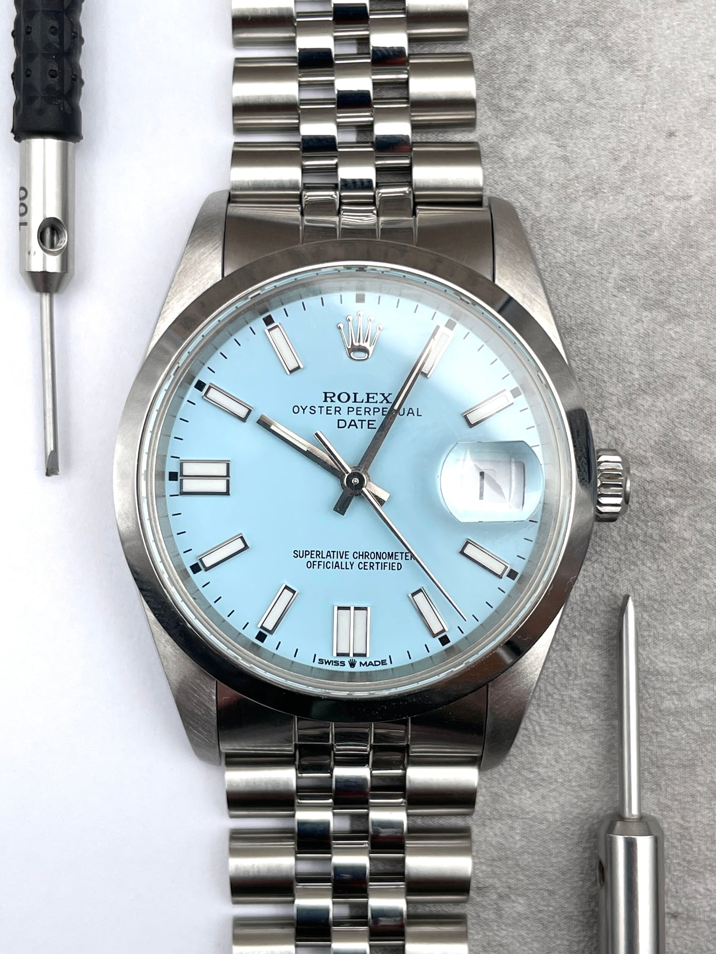 Rolex Oyster Perpetual Date 15000 | Custom dial