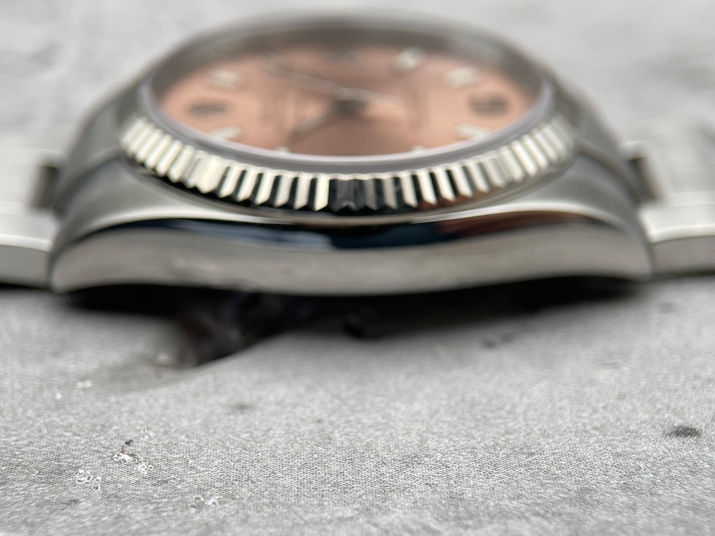 Rolex Airking 114234 | Pink Dial