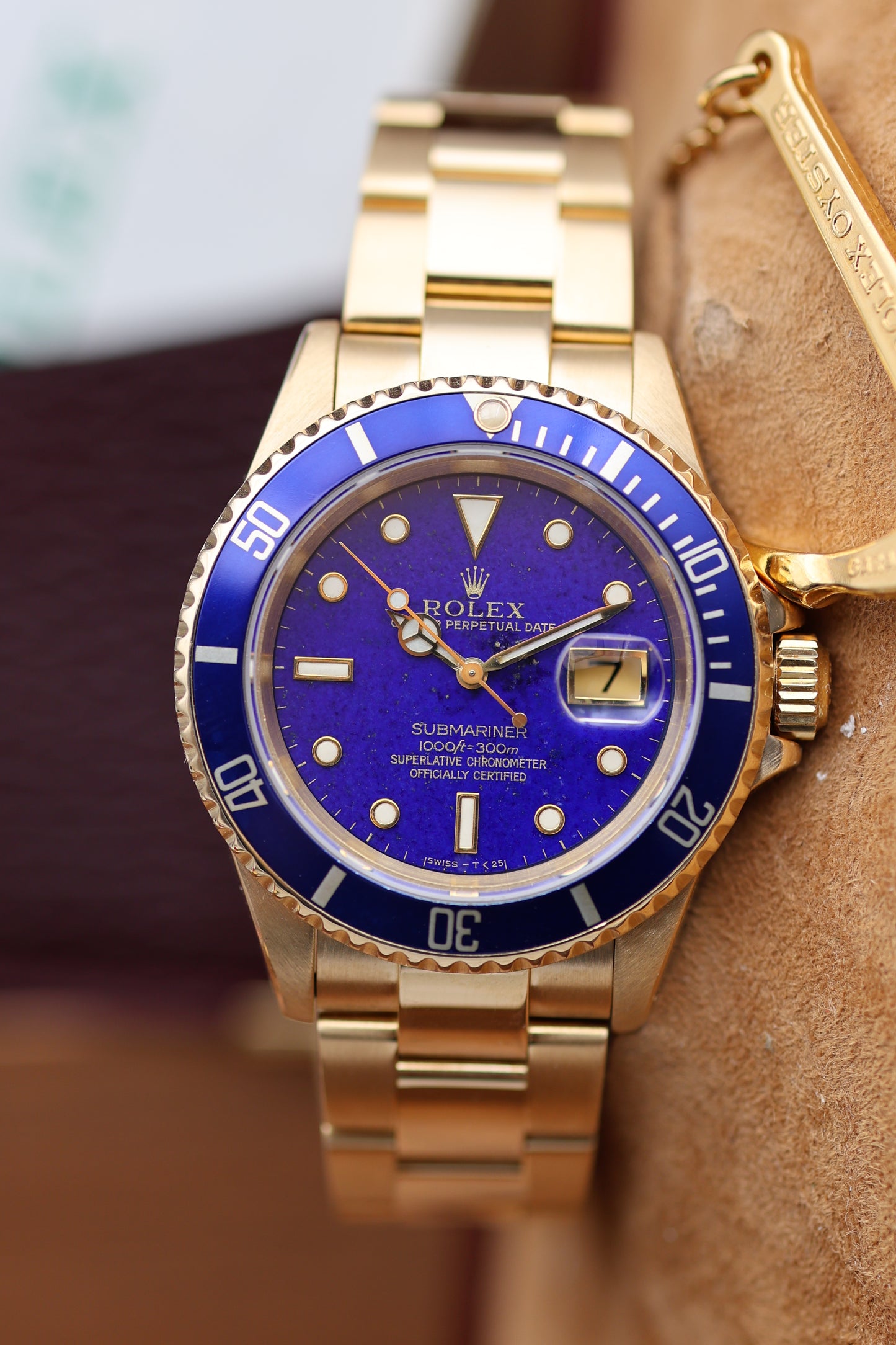 Rolex Submariner 16618 Lapis Lazuli