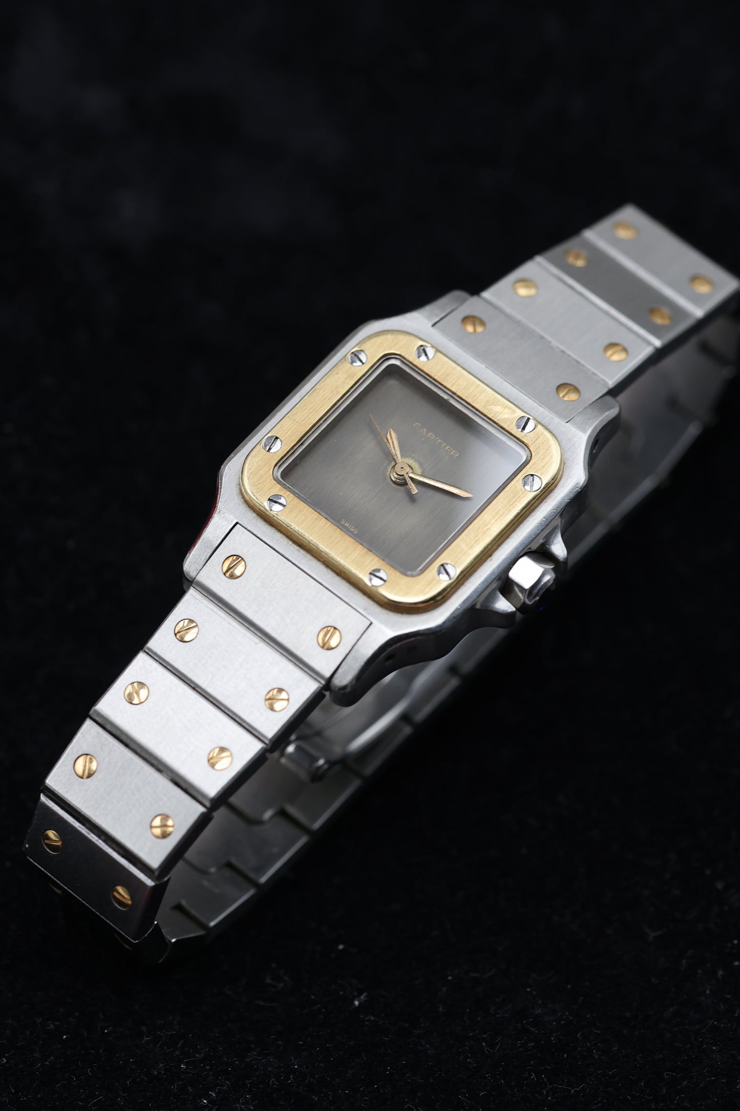 Cartier Santos Carrée 24 | Slate dial