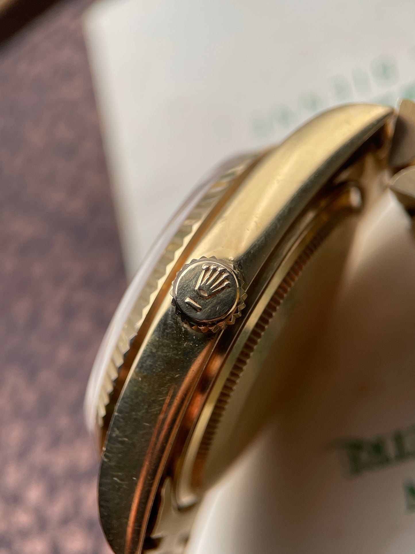 Rolex Day-date 18038 | Havana Dial | D’agosto Full Set