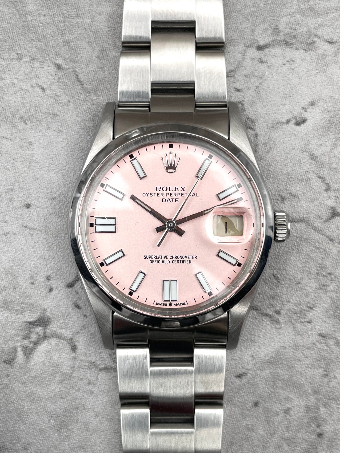 Rolex Oyster Perpetual Date 15000 | Custom Dial