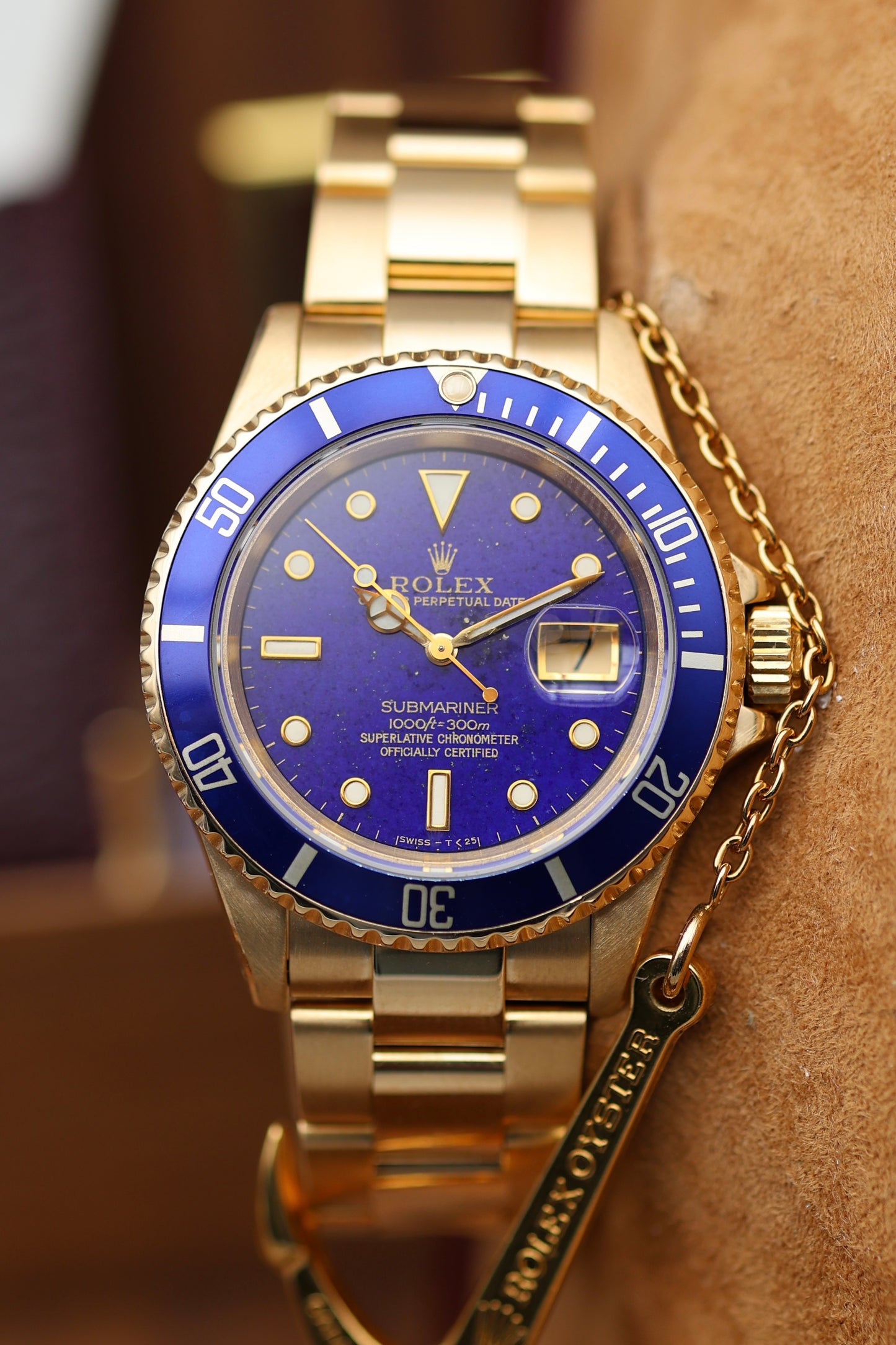 Rolex Submariner 16618 Lapis Lazuli