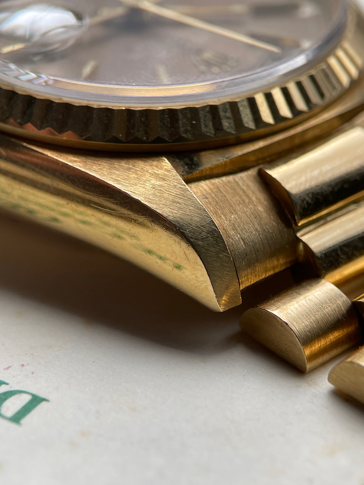 Rolex Day-date 18038 | Havana Dial | D’agosto Full Set