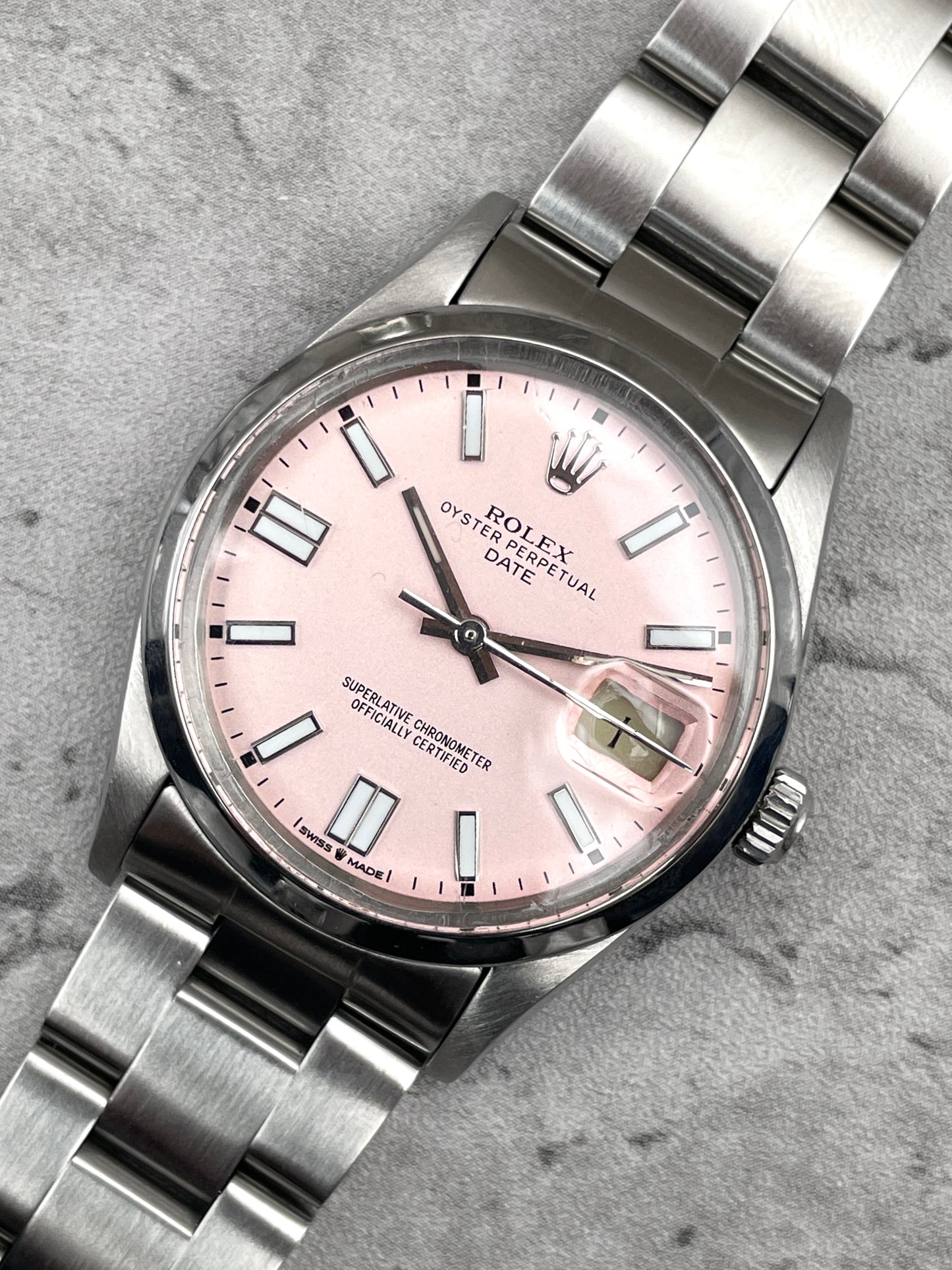 Rolex Oyster Perpetual Date 15000 | Custom Dial