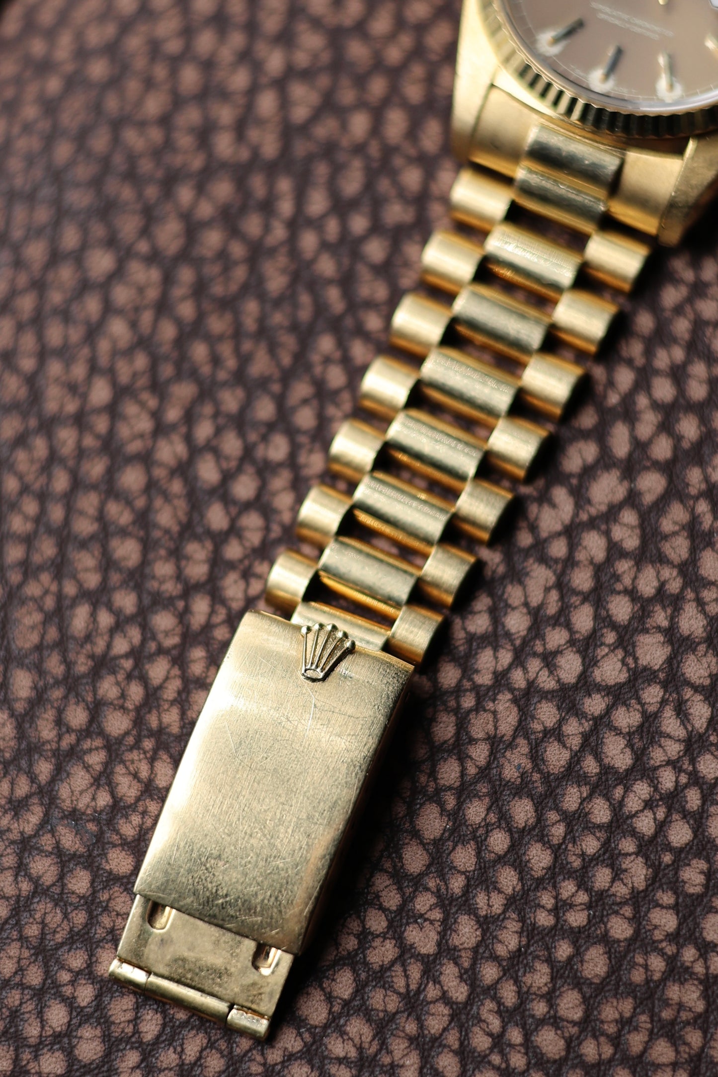 Rolex Day-date 18038 | Havana Dial | D’agosto Full Set