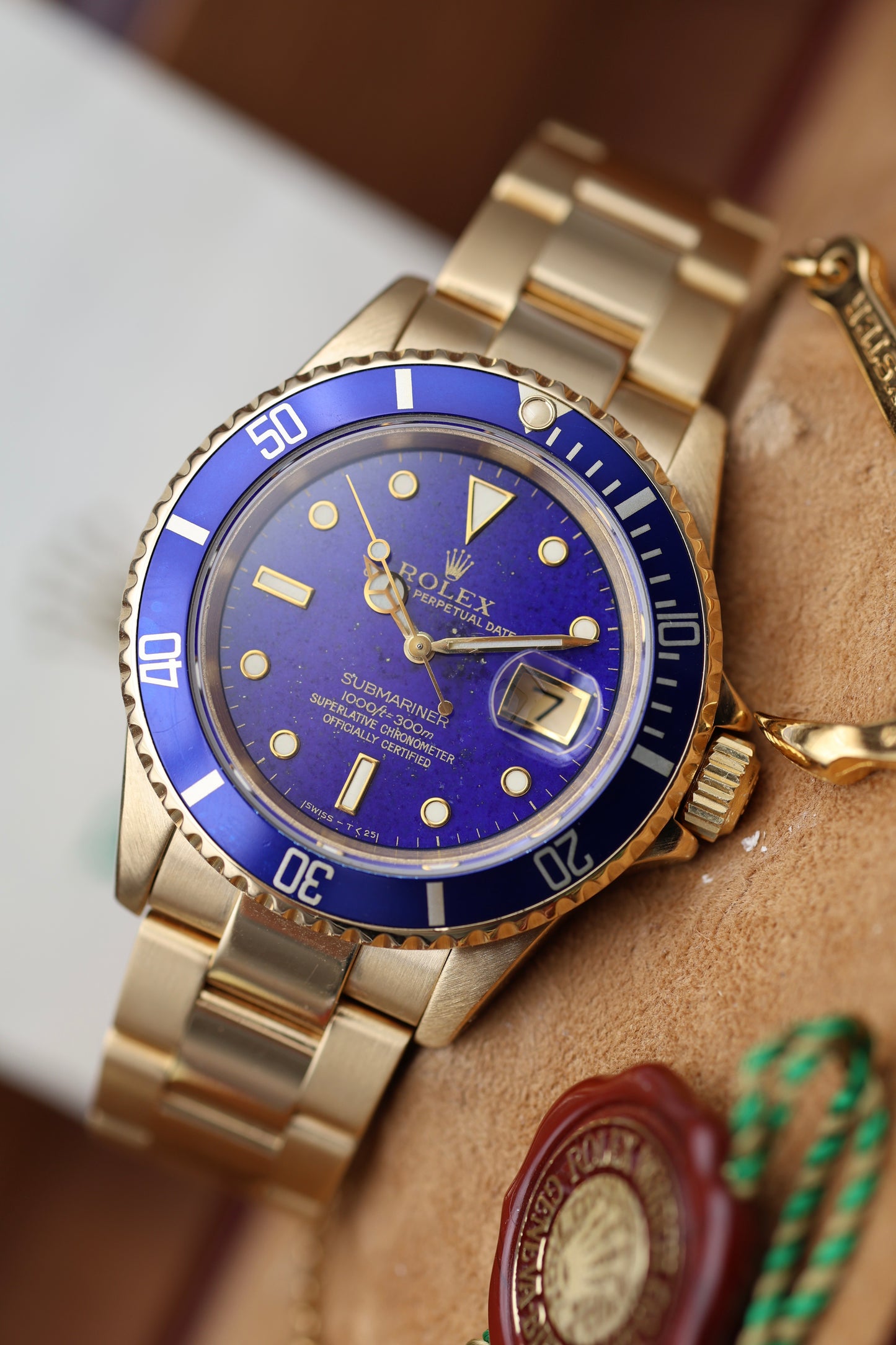 Rolex Submariner 16618 Lapis Lazuli