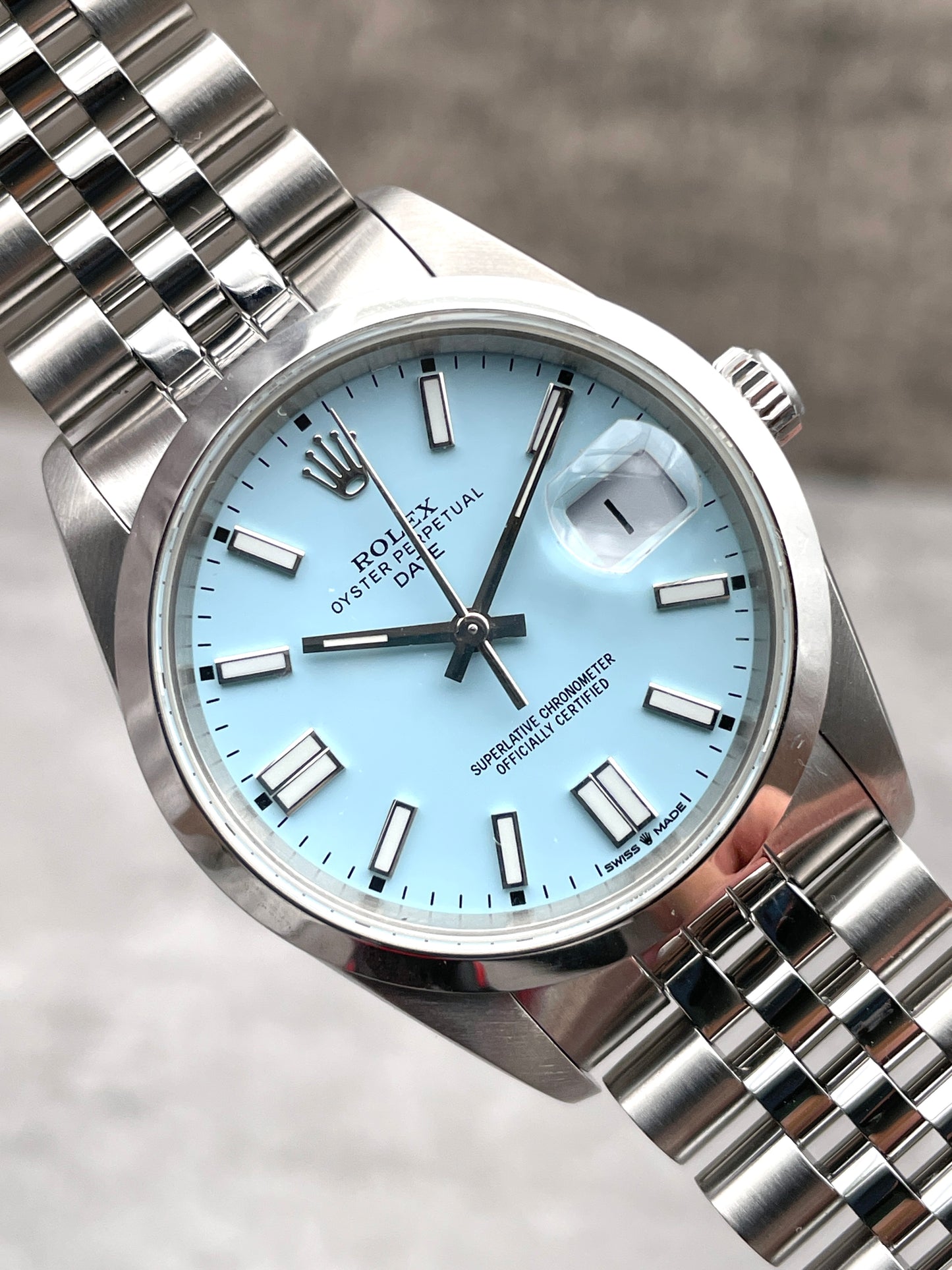Rolex Oyster Perpetual Date 15000 | Custom dial
