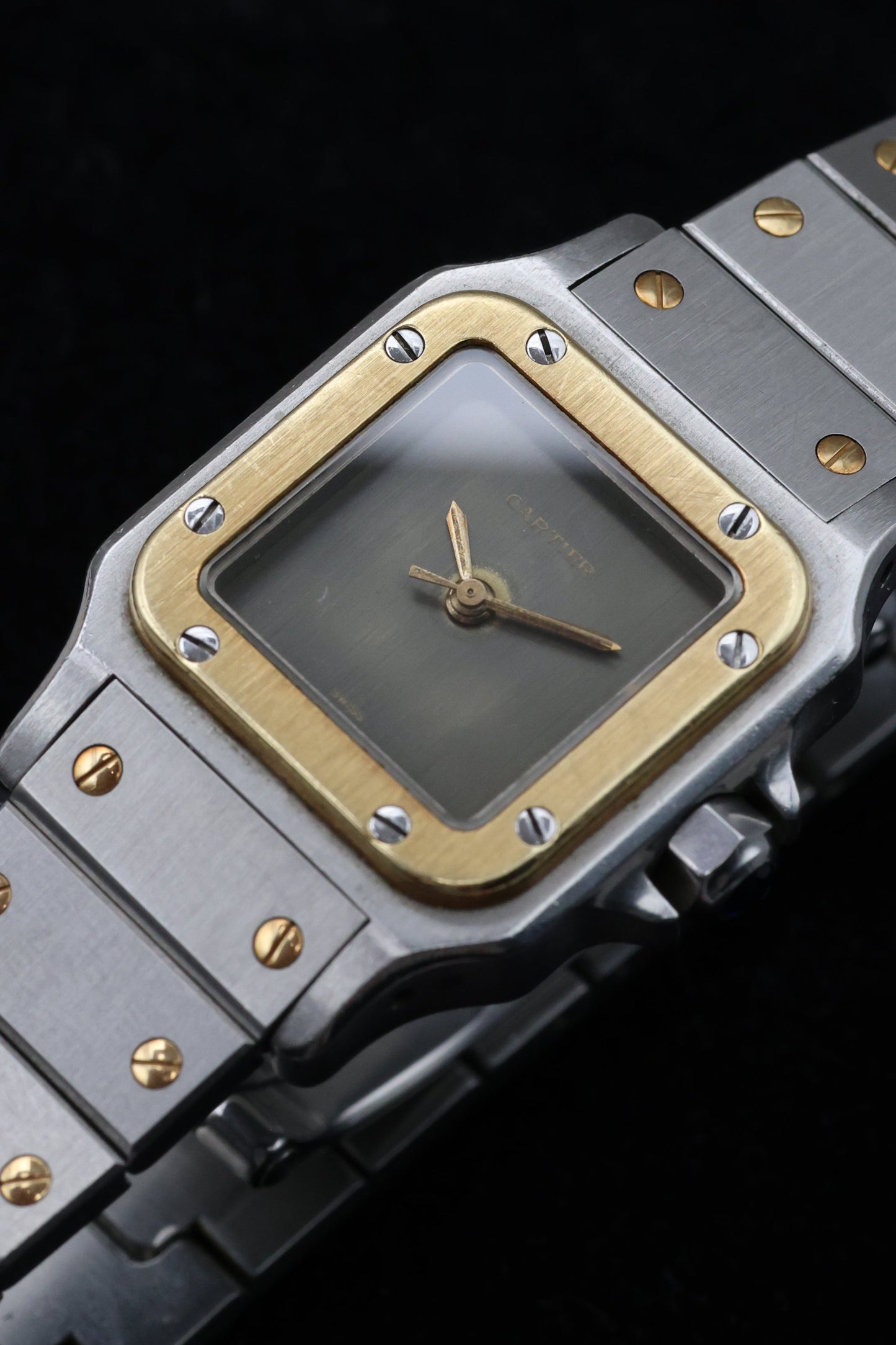 Cartier Santos Carrée 24 | Slate dial
