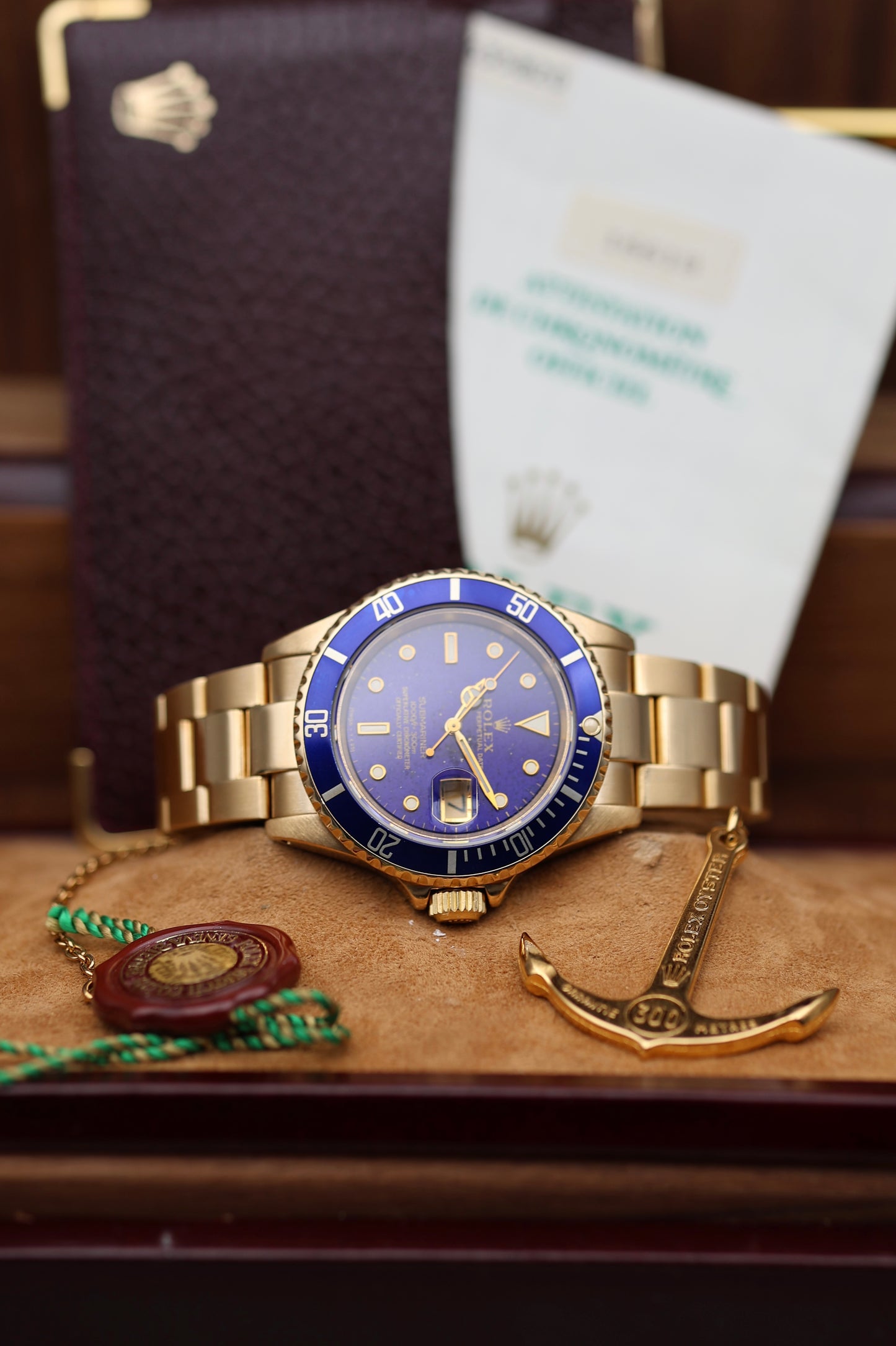 Rolex Submariner 16618 Lapis Lazuli