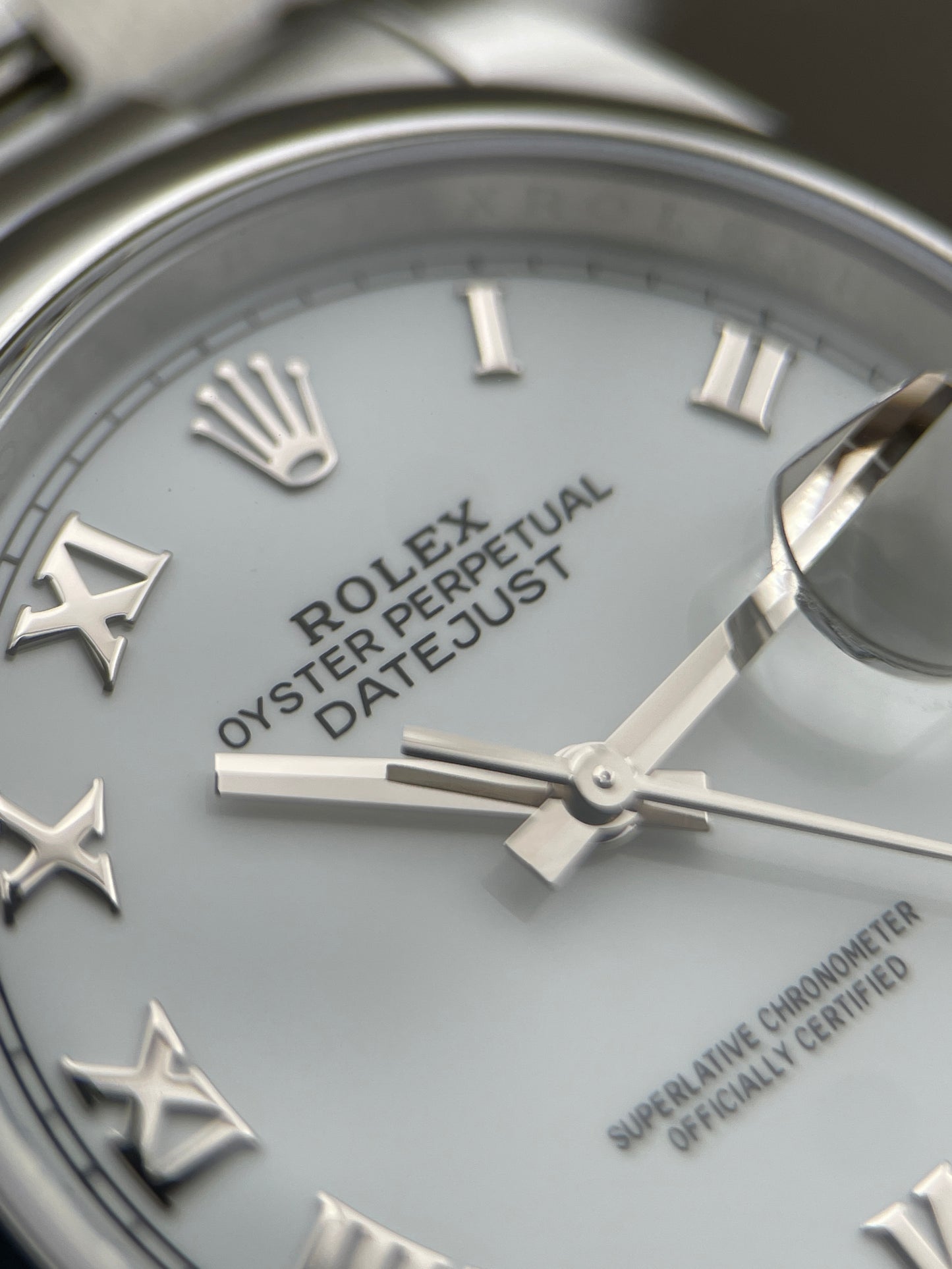 Rolex datejust 36 126200 Roman Dial