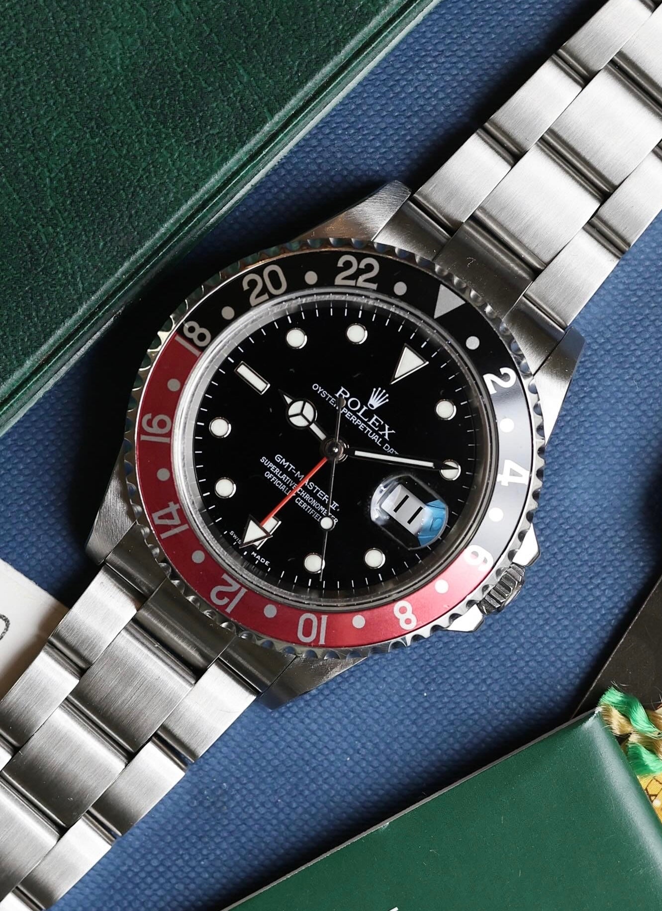 Rolex GMT-Master Coke | 2006 Full set