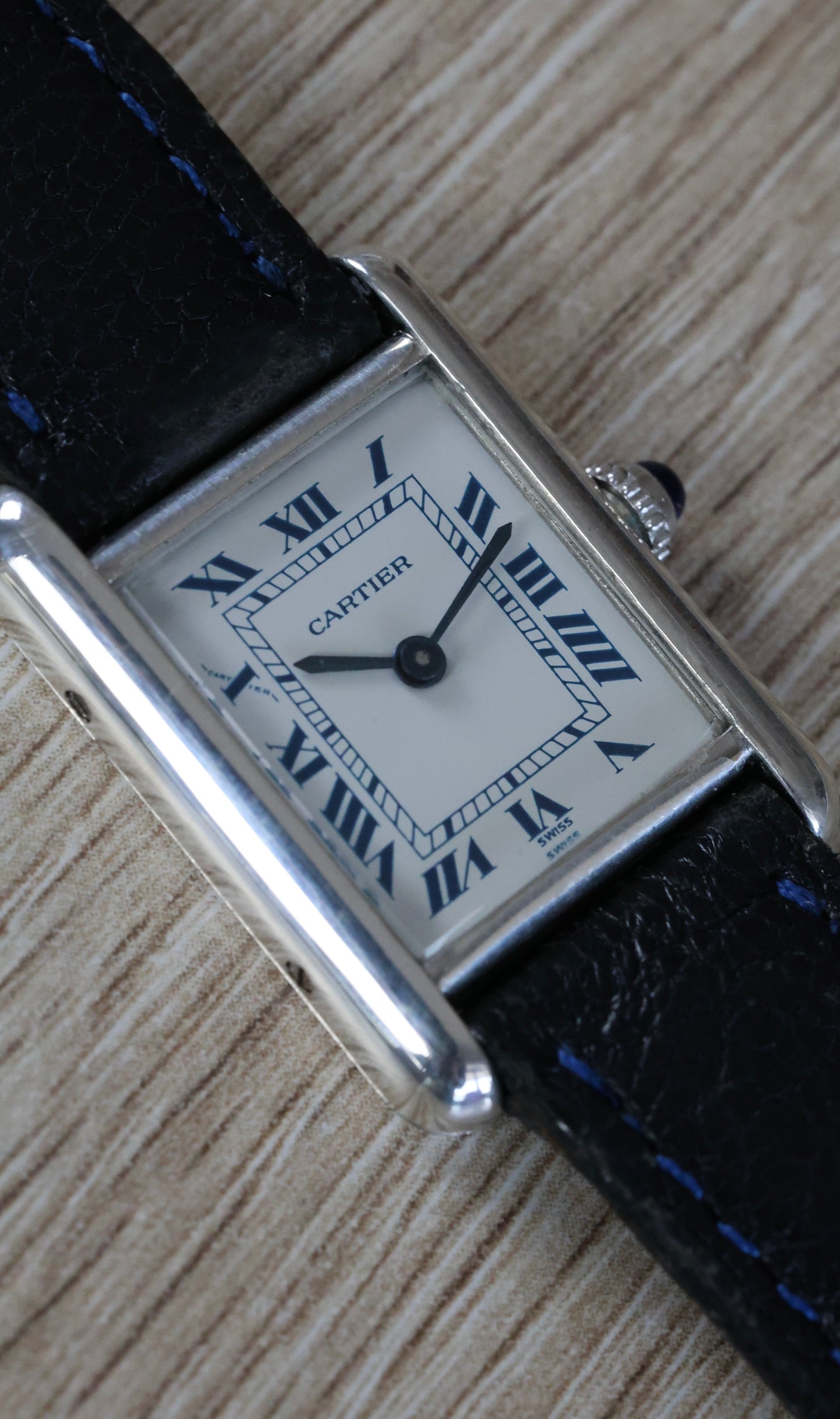 Cartier Tank Must Silver | Full set 1989
