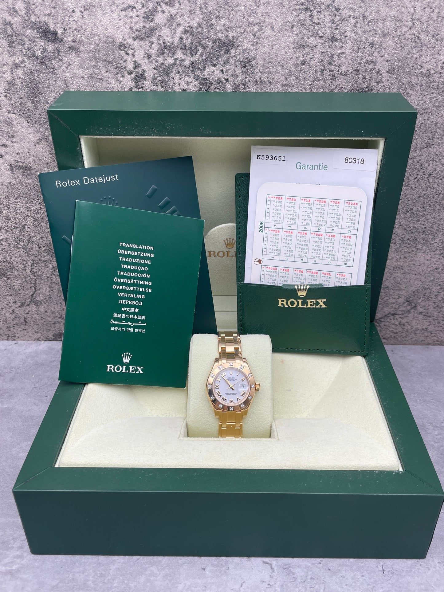 Rolex Pearlmaster 80318