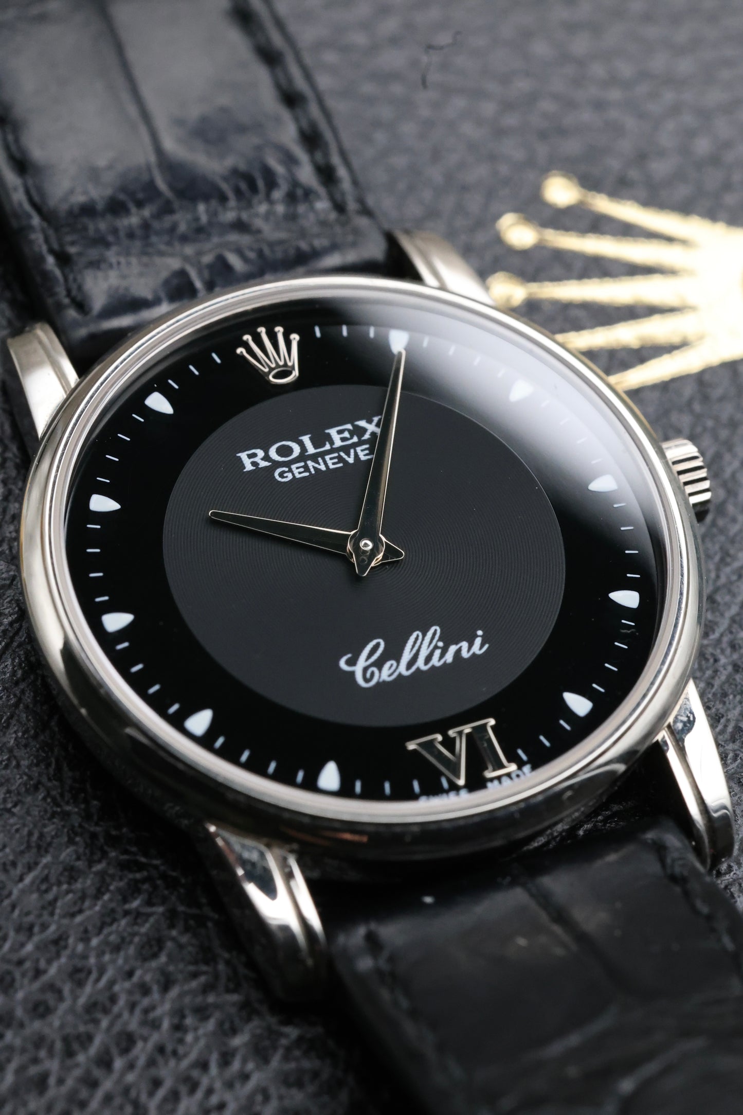 Rolex Cellini white