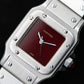 Cartier Santos 0901 Burgundy