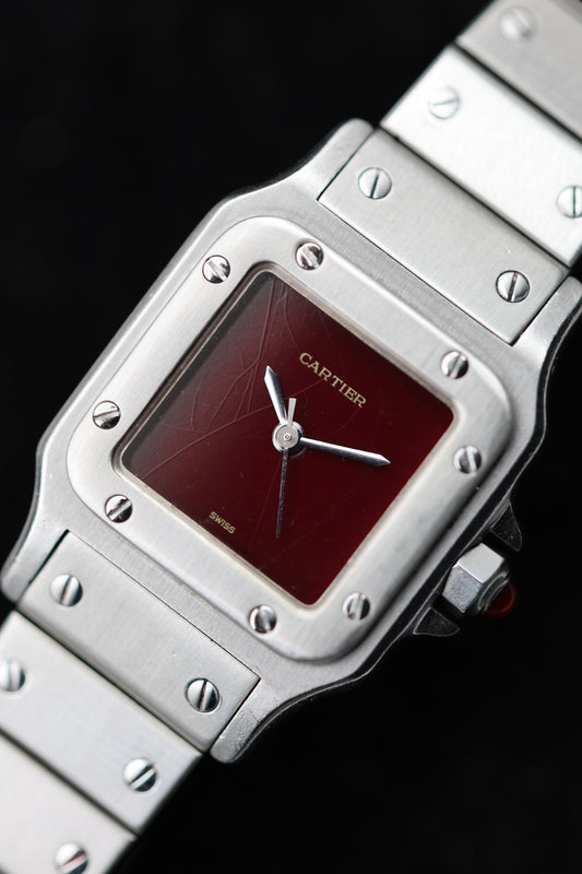 Cartier Santos 0901 Burgundy