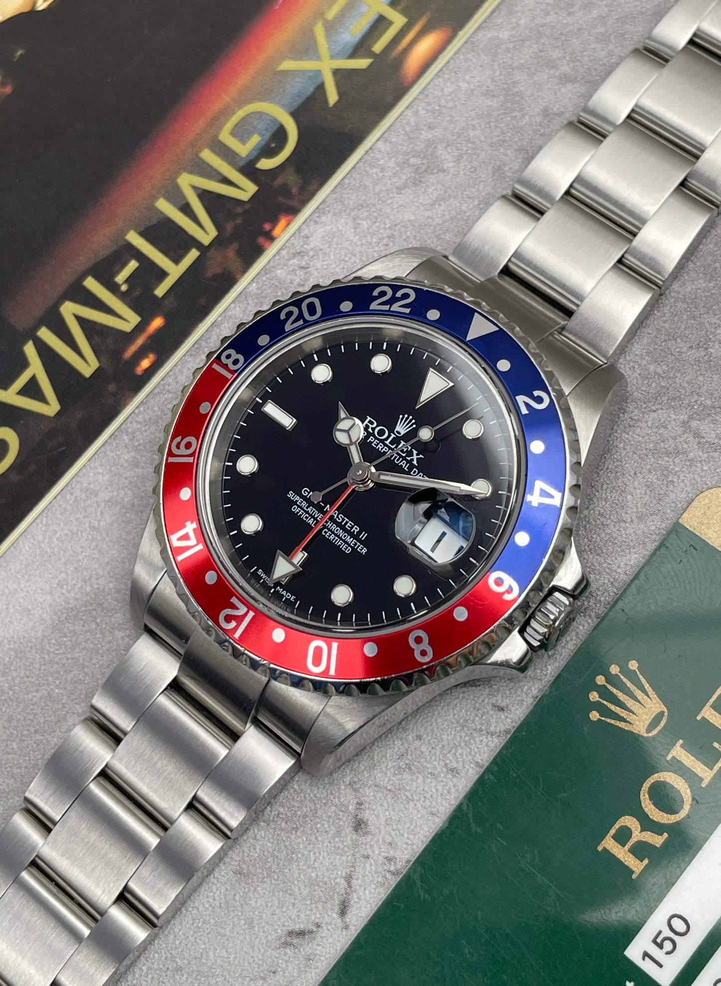 Rolex GMT-Master II 16710 | Cal. 3186 Stick dial