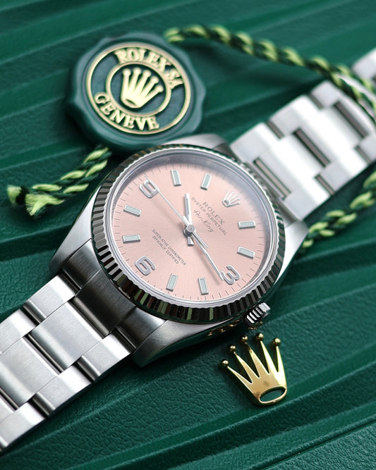 Rolex Airking 114234 | Pink Dial