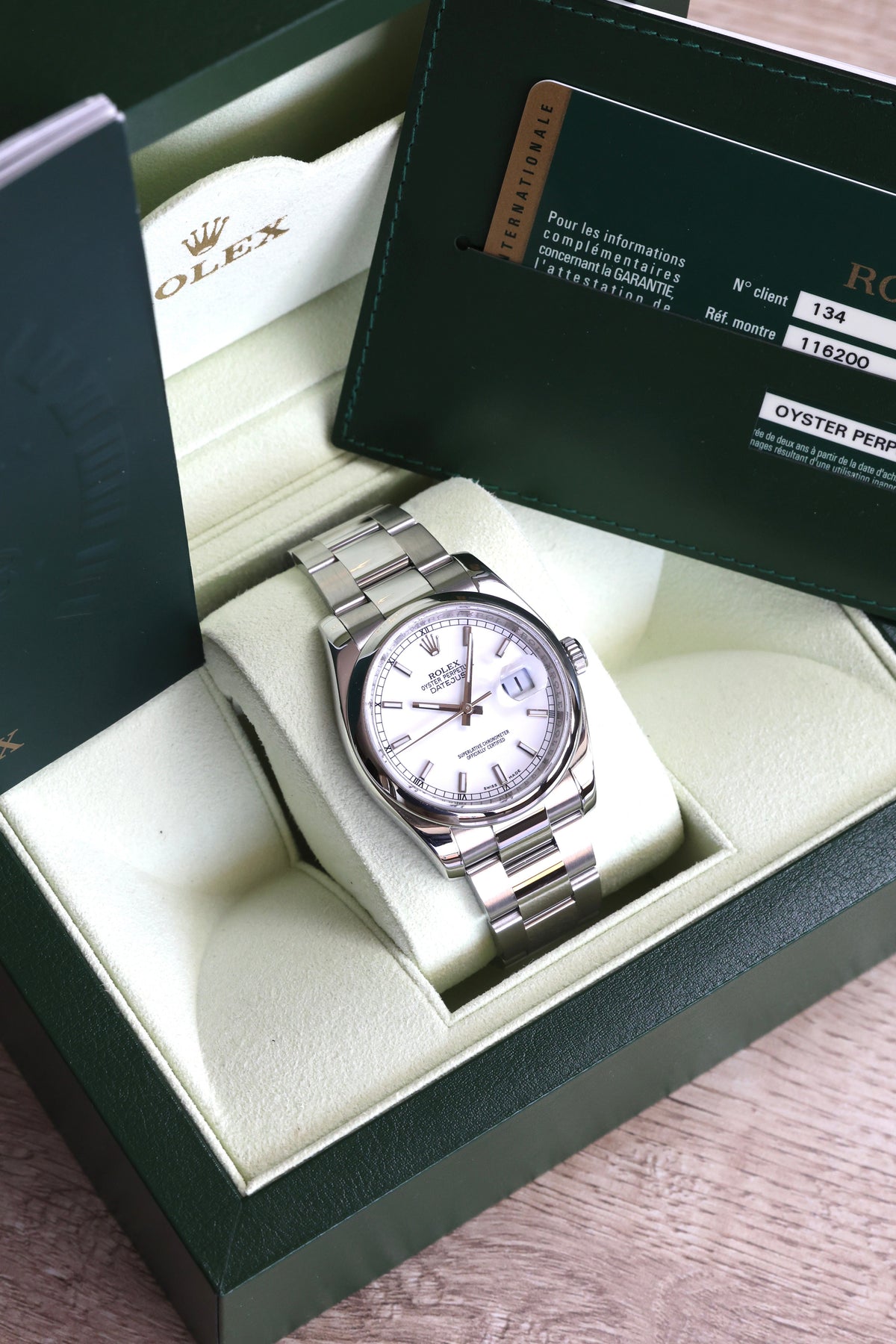 Rolex Datejust 36 116200 | 2012 Full Set