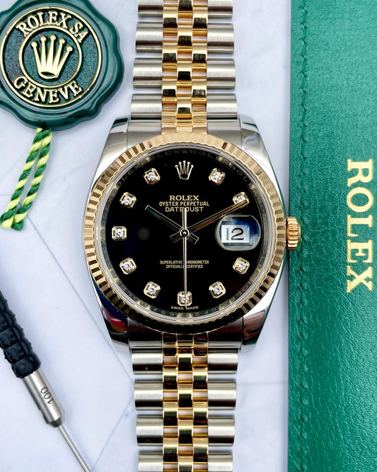 Rolex Datejust 116233 con Diamantes