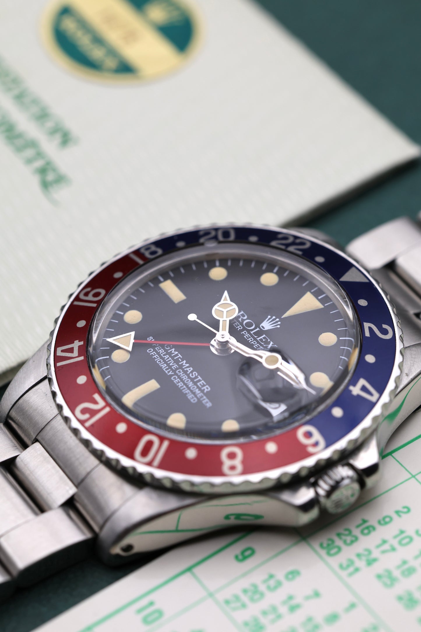 Rolex GMT-Master 1675 Full set 1976