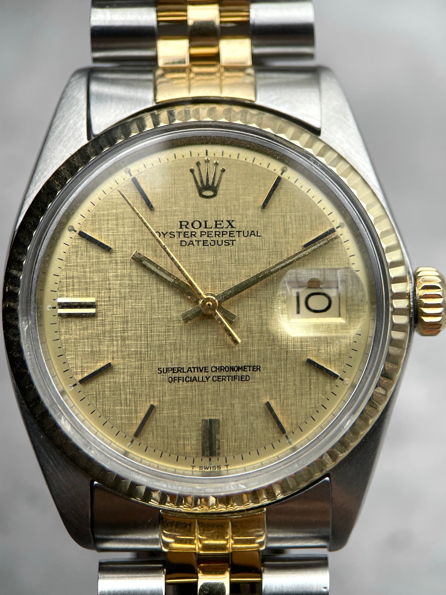 Rolex Datejust 36 1601 Linen dial