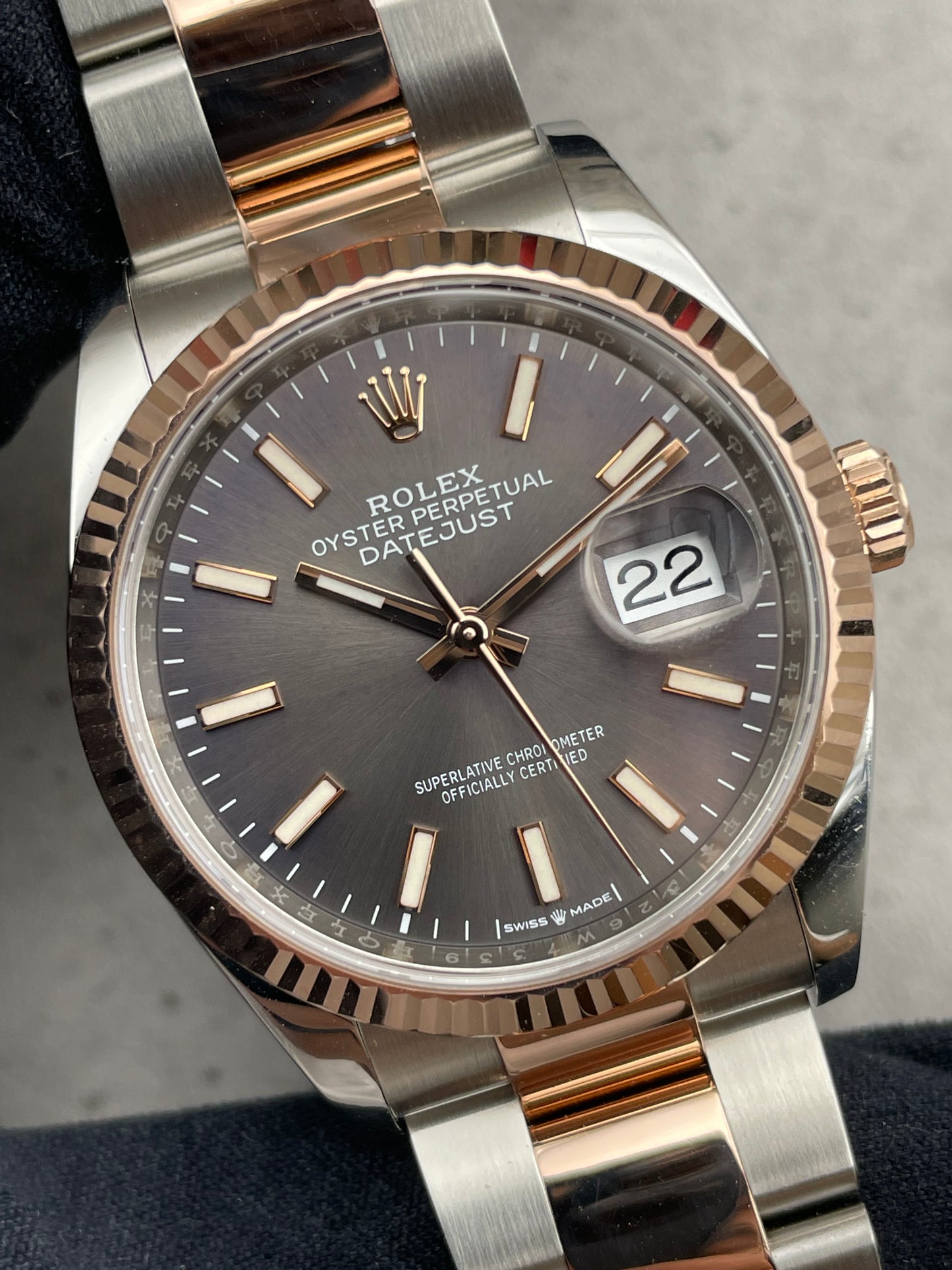 Rolex Datejust Rosegold 126231