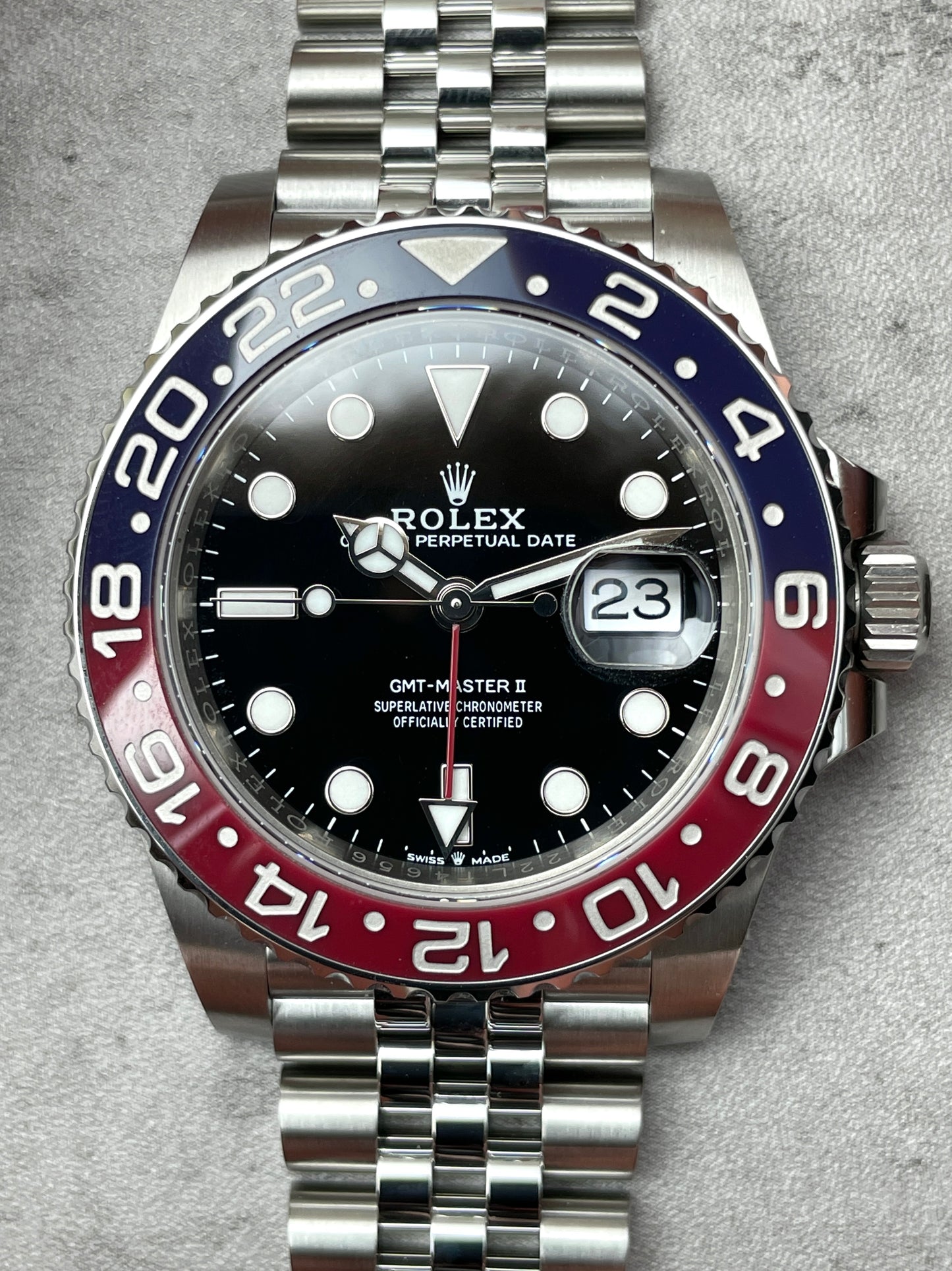 Rolex GMT-Master II Pepsi Jubilee