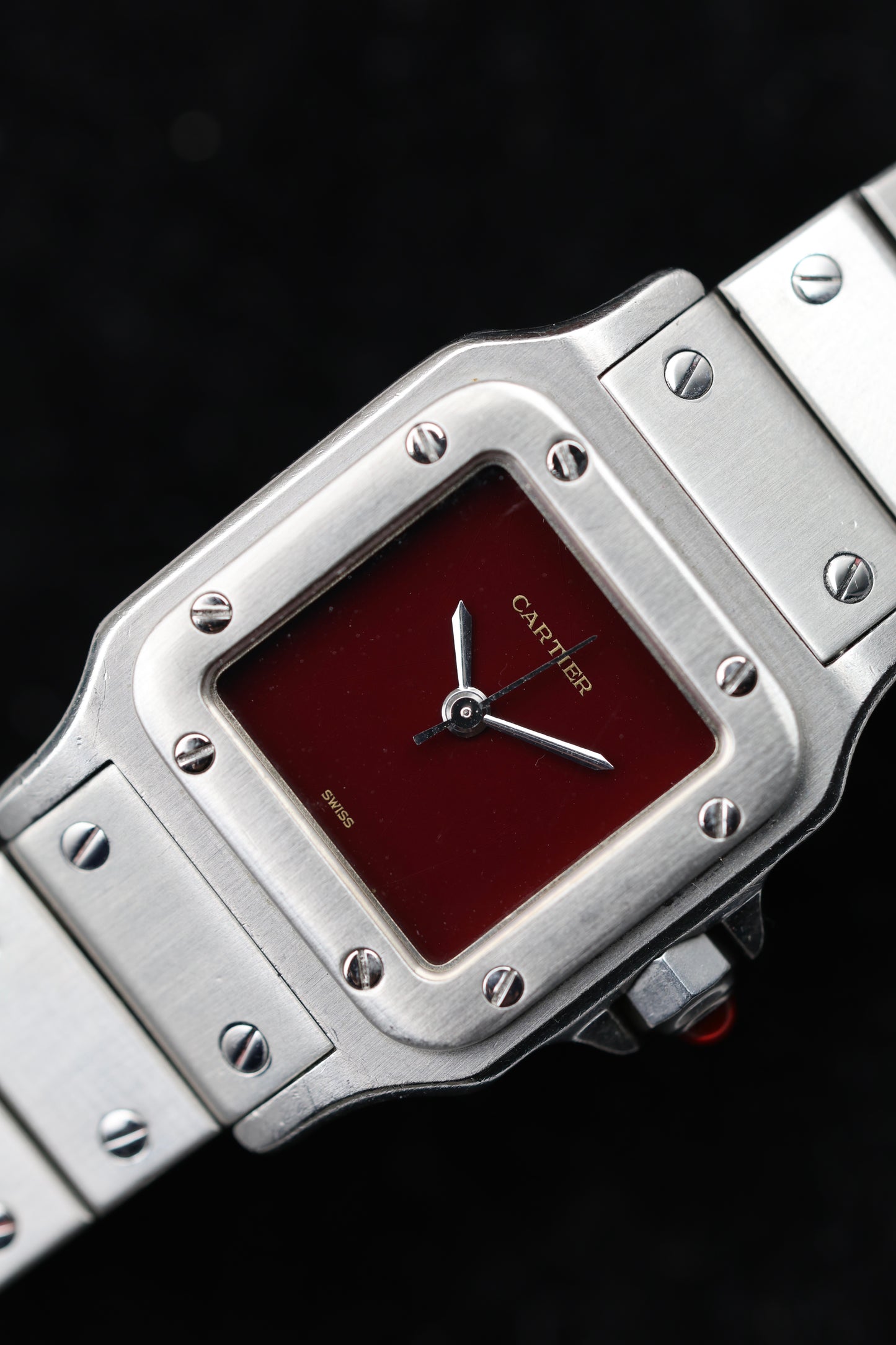 Cartier Santos 0901 Burgundy