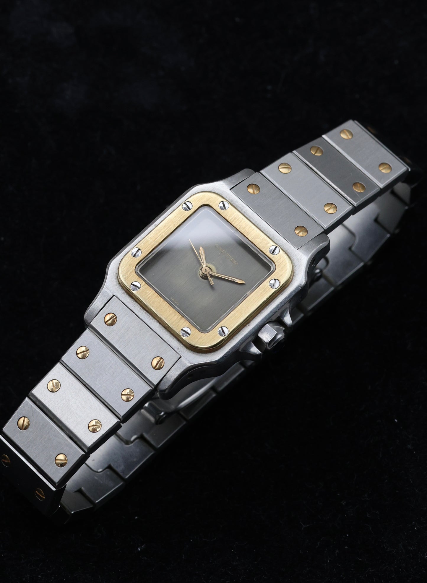 Cartier Santos Carrée 24 | Slate dial