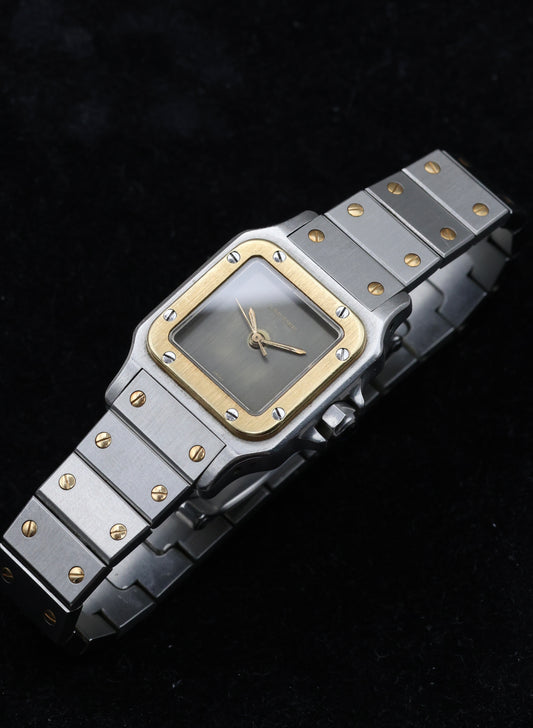 Cartier Santos Carrée 24 | Slate dial