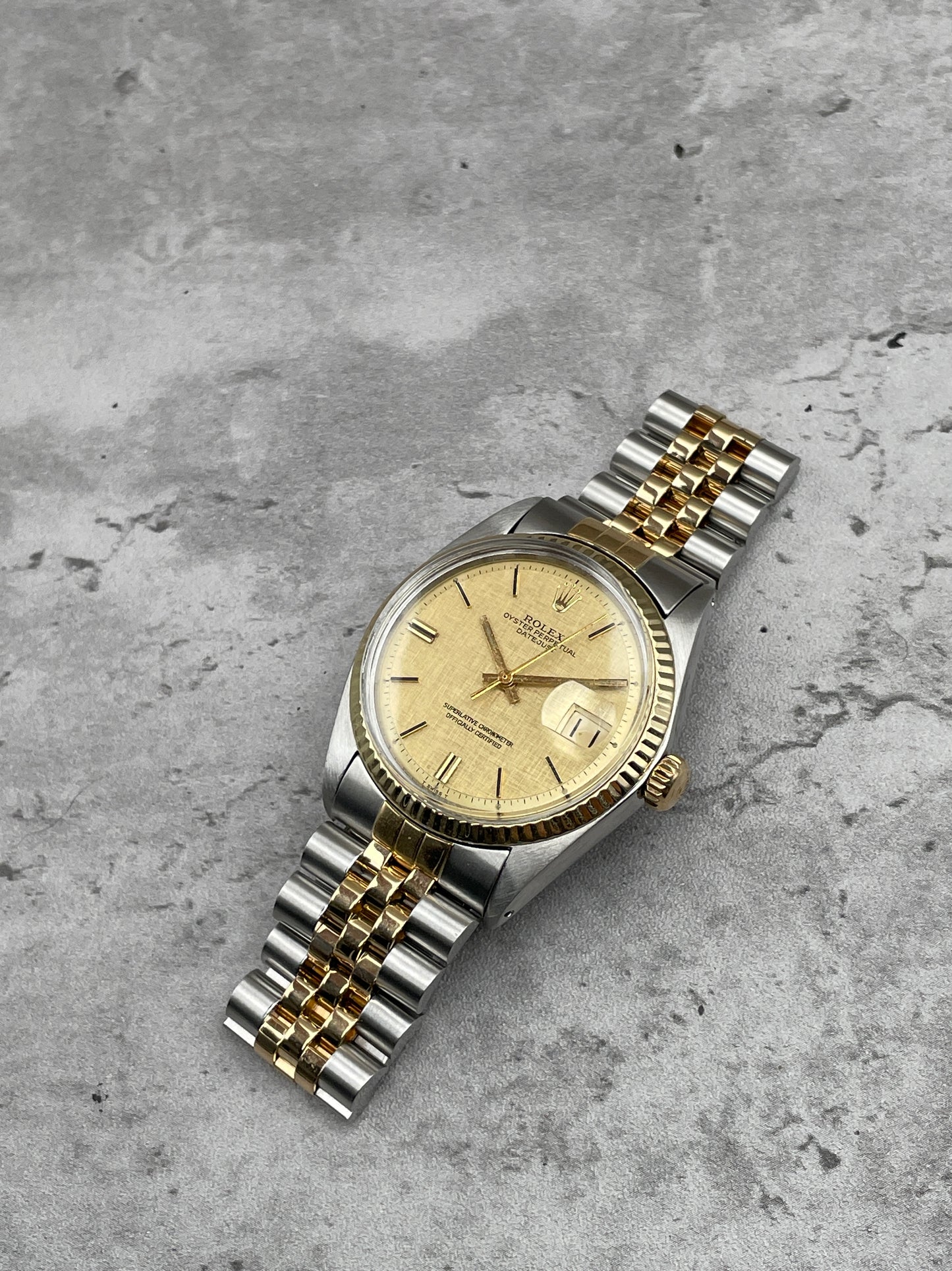 Rolex Datejust 36 1601 Linen dial