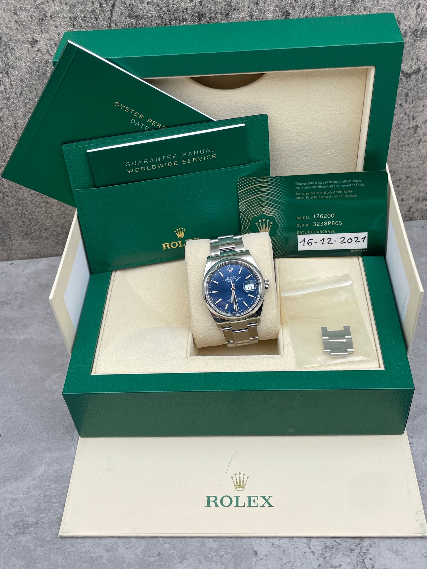 Rolex Datejust 126200 | 2021