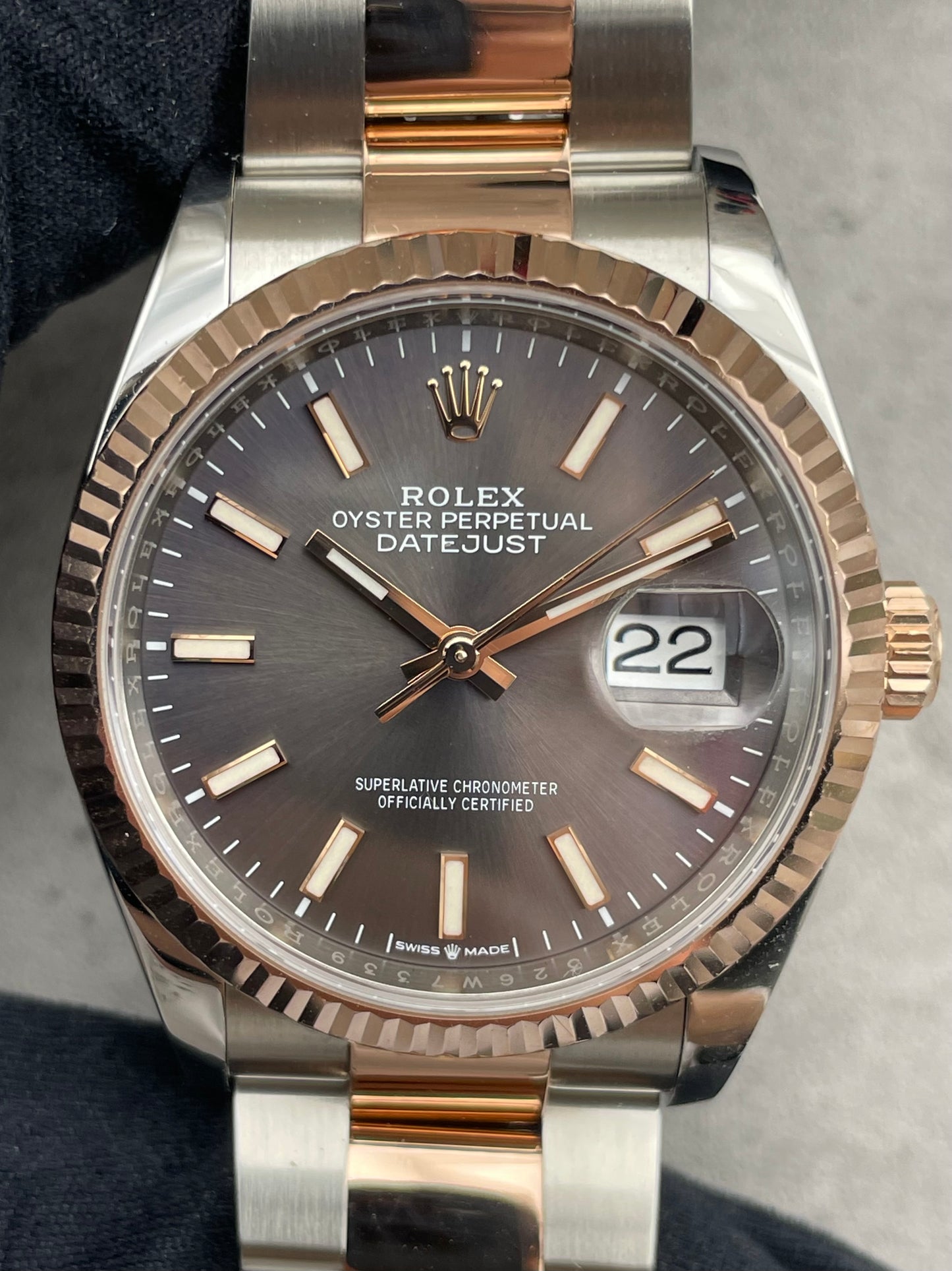 Rolex Datejust Rosegold 126231