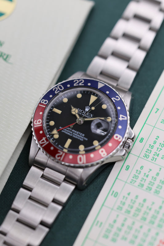 Rolex GMT-Master 1675 Full set 1976