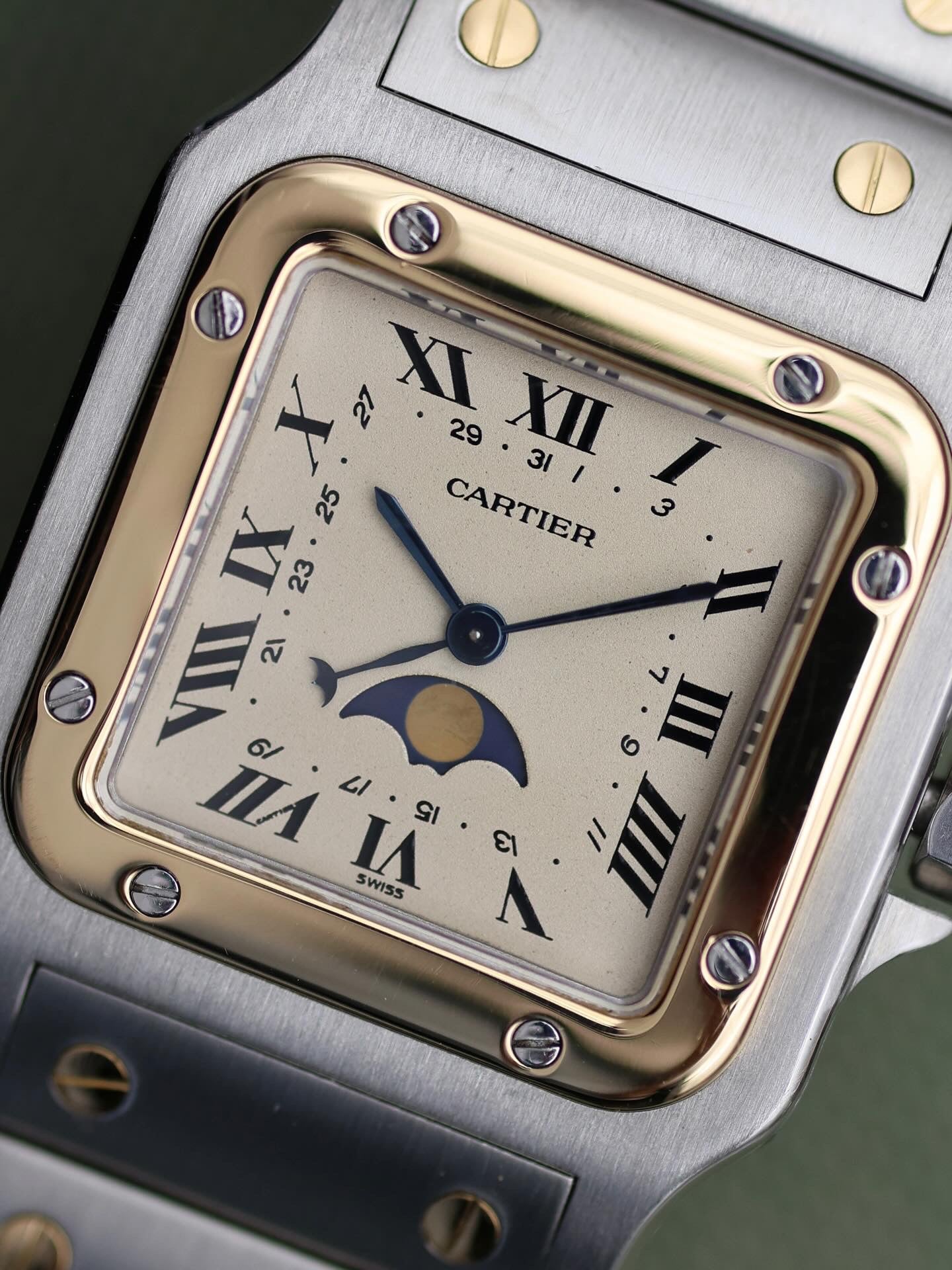 Cartier Santos Moonphase