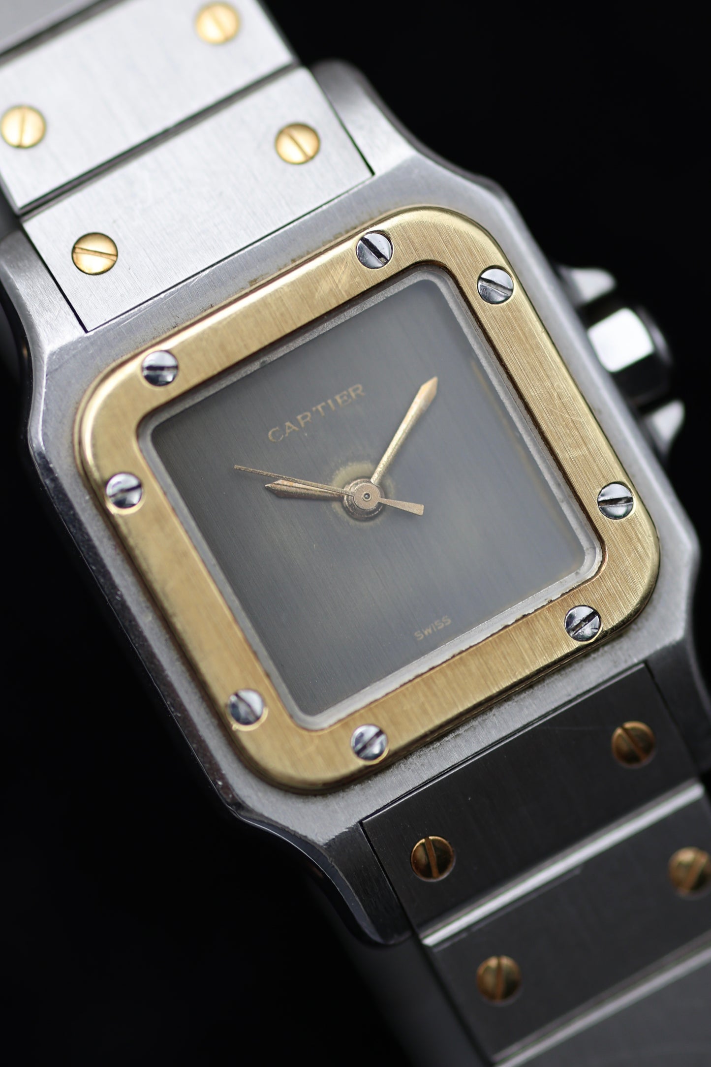 Cartier Santos Carrée 24 | Slate dial