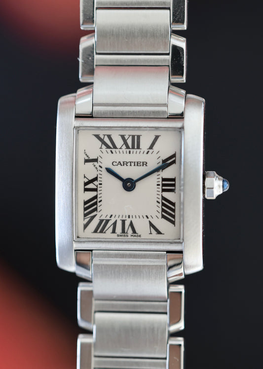 Cartier Tank Française Small 2384 | Full set 2000