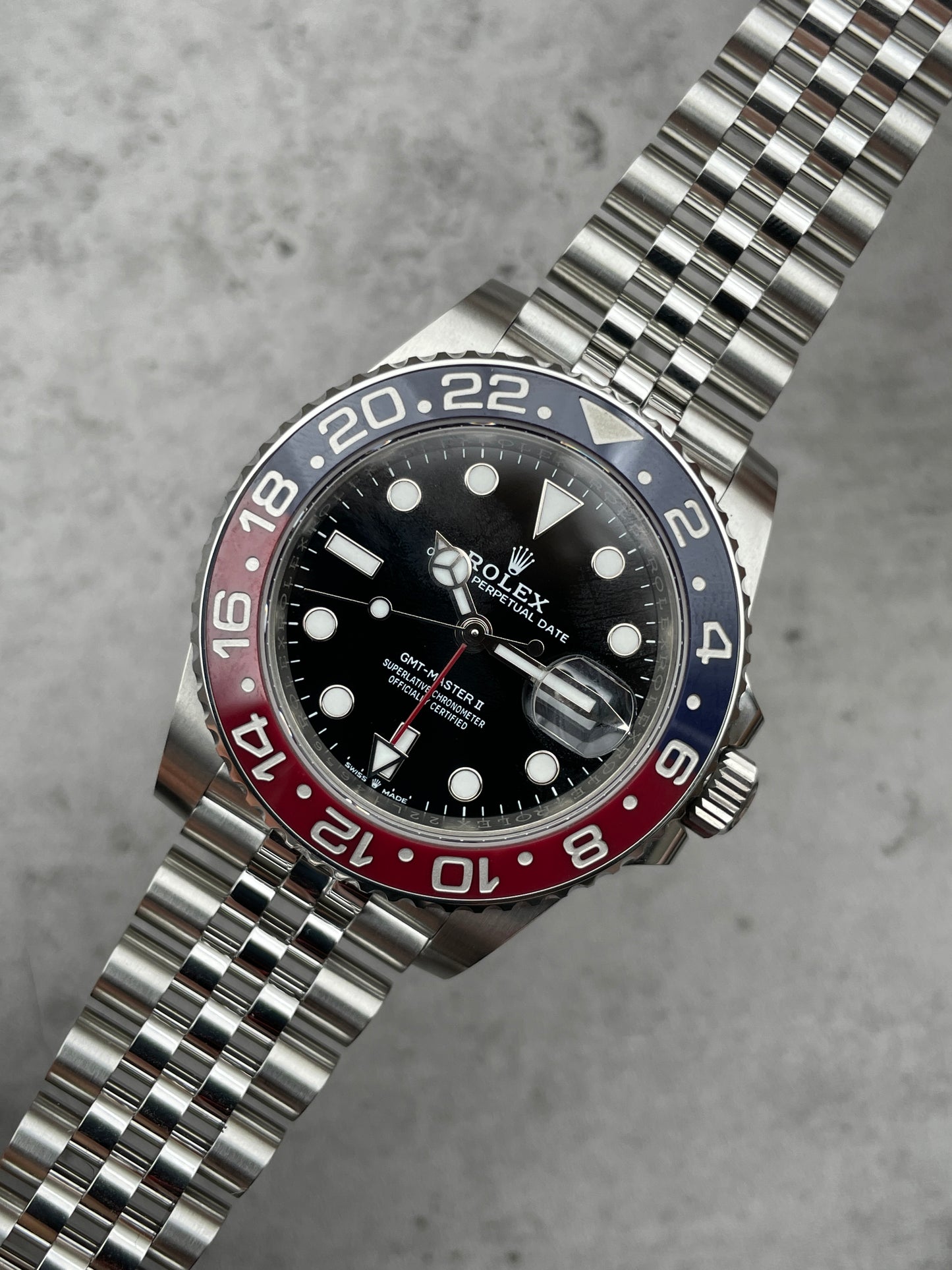 Rolex GMT-Master II Pepsi Jubilee